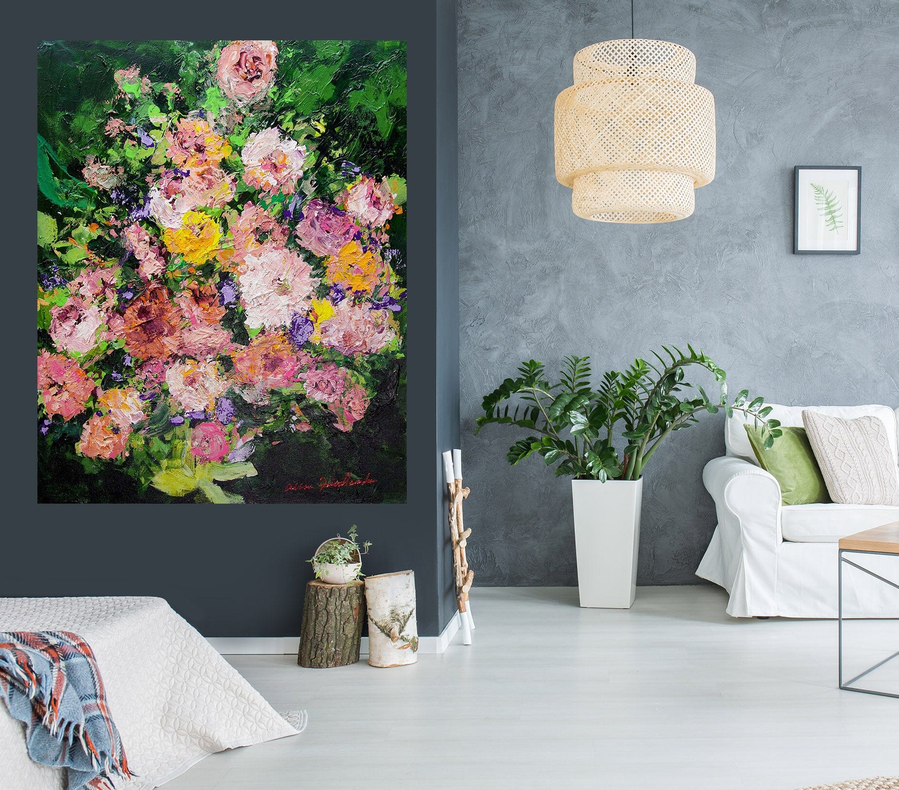 3D Heavenly Garden 295 Allan P. Friedlander Wall Sticker Wallpaper AJ Wallpaper 2