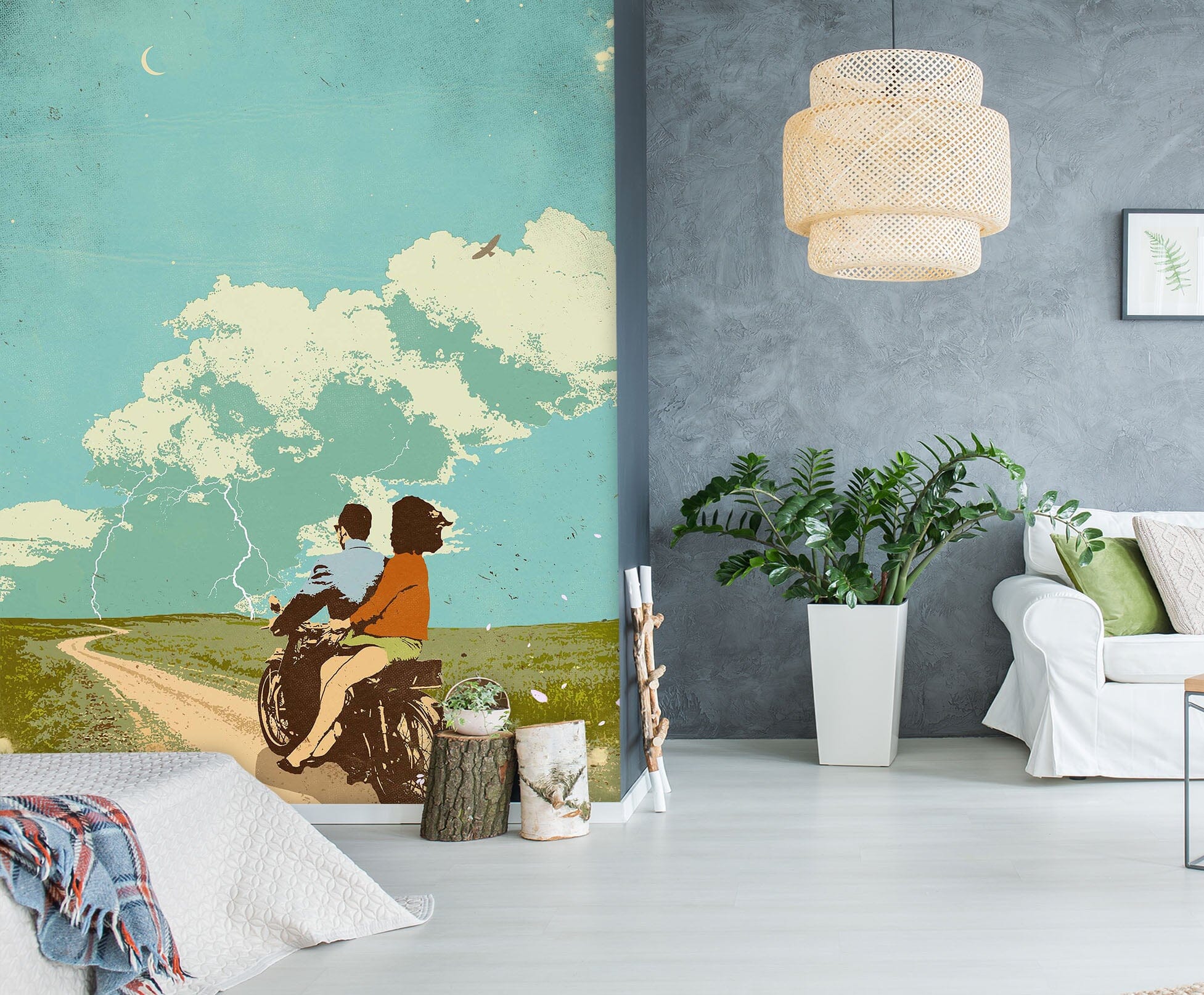 3D Slingshot 1415 Showdeer Wall Mural Wall Murals Wallpaper AJ Wallpaper 2