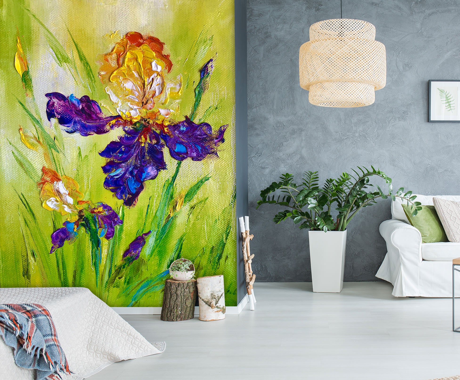 3D Beautiful Flower 164 Skromova Marina Wall Mural Wall Murals