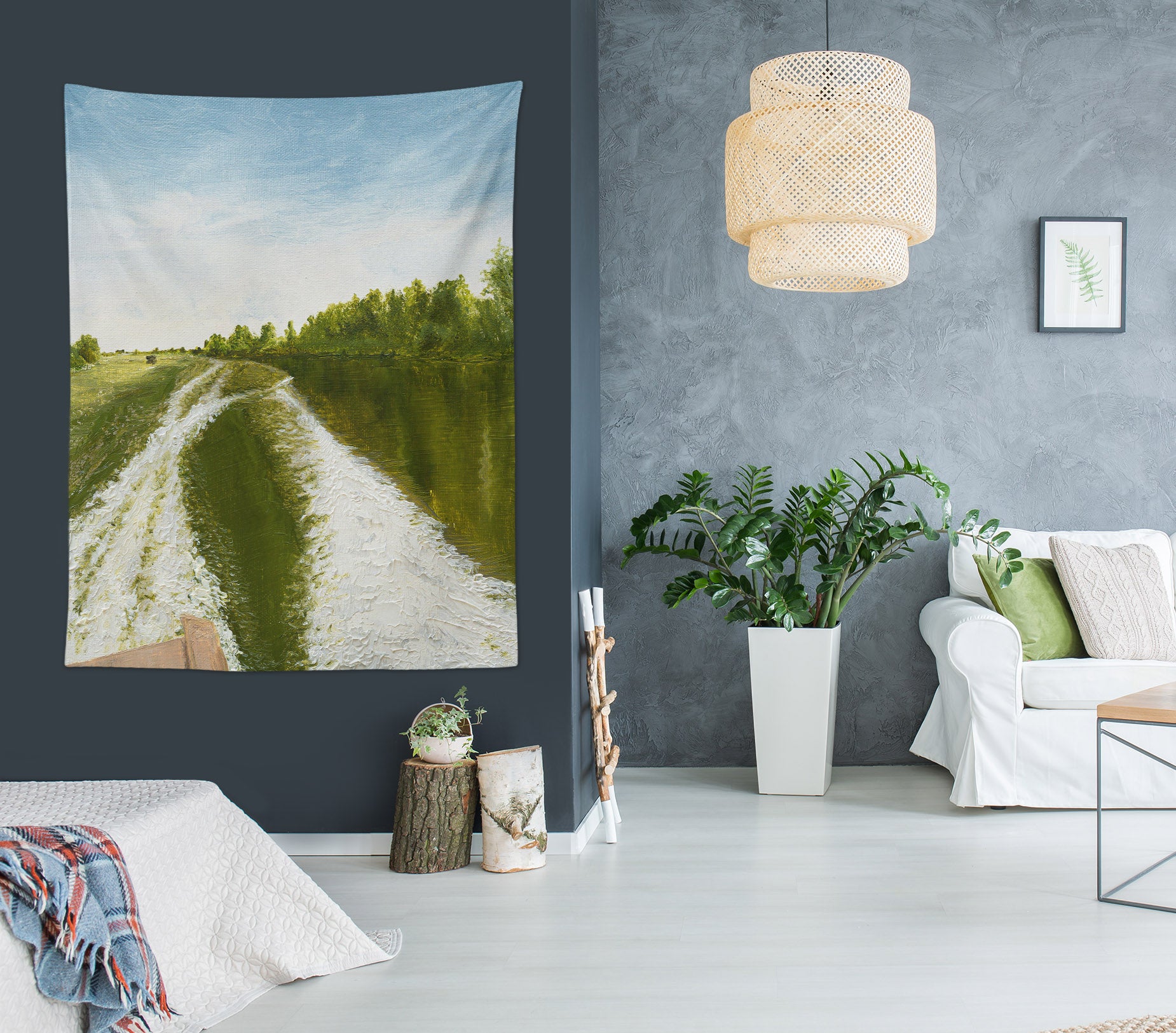 3D River Spray 5283 Marina Zotova Tapestry Hanging Cloth Hang