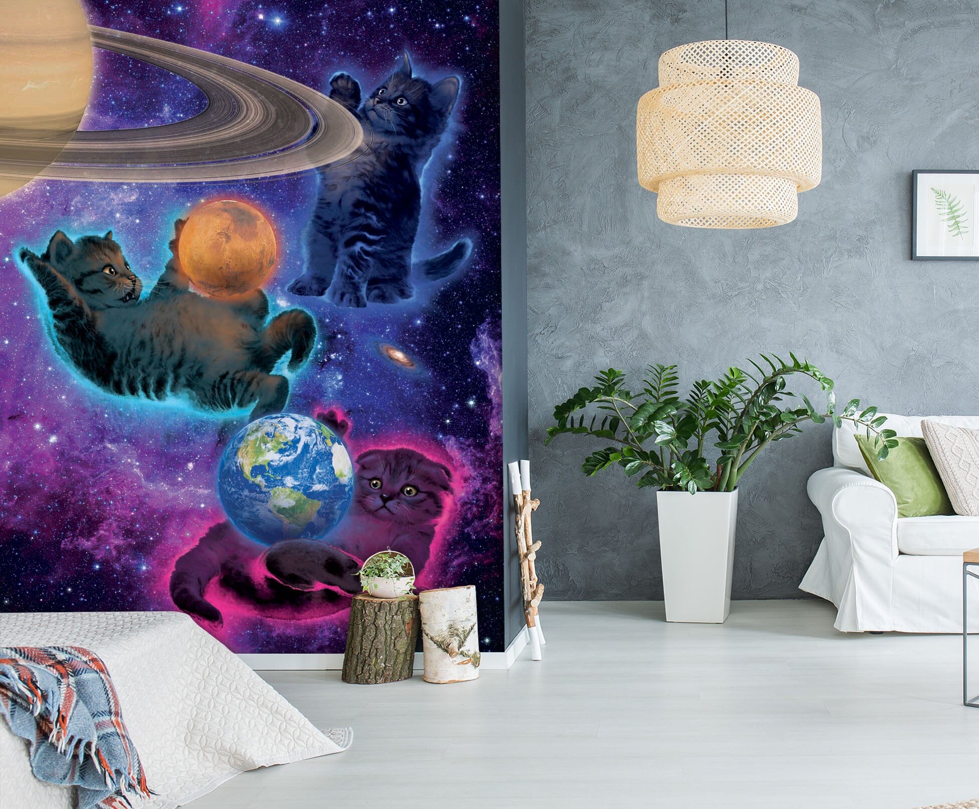 3D Colored Earth 1502 Wall Murals Exclusive Designer Vincent Wallpaper AJ Wallpaper 2