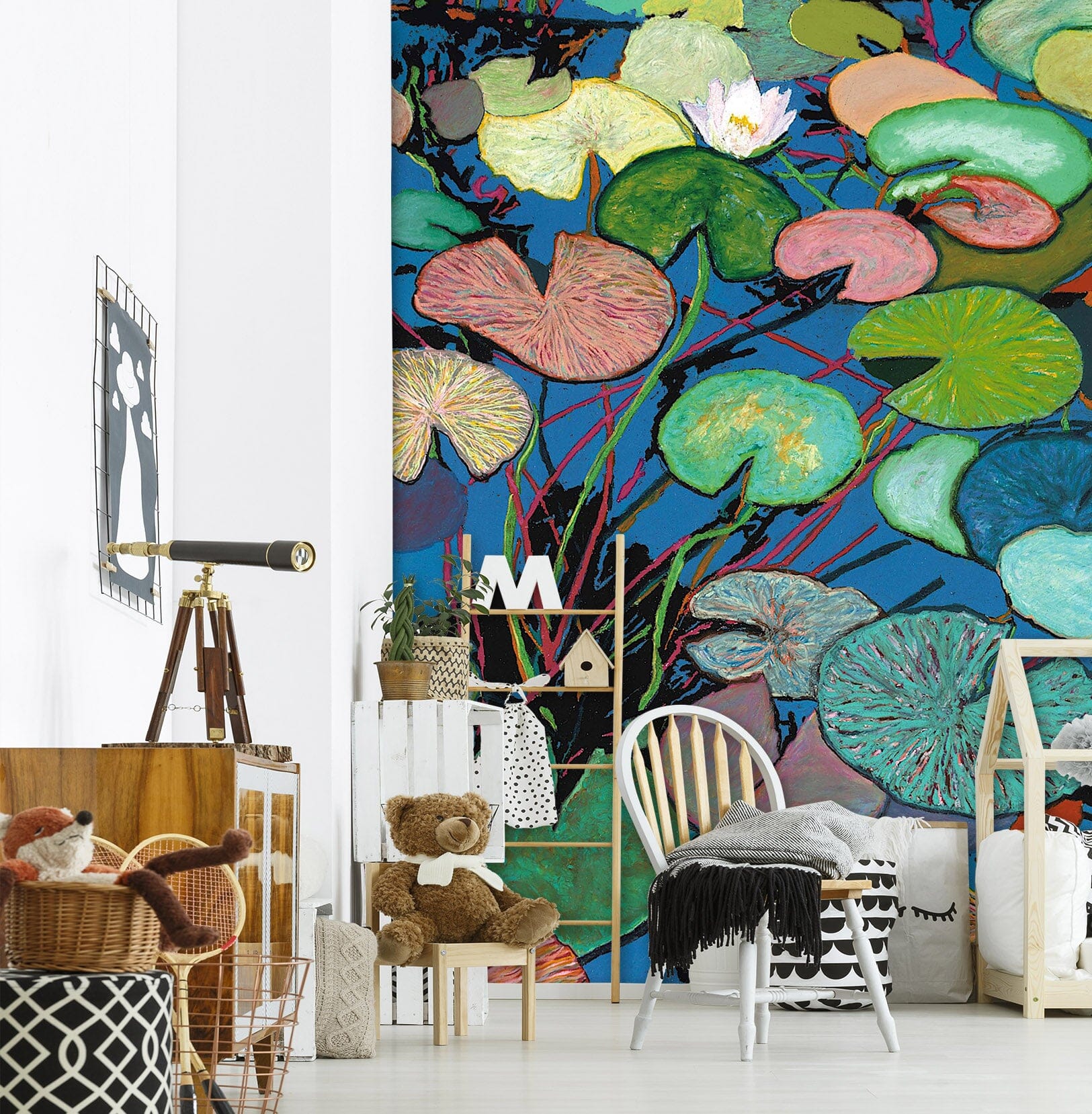 3D Silent Lotus Pond 296 Allan P. Friedlander Wall Mural Wall Murals Wallpaper AJ Wallpaper 2