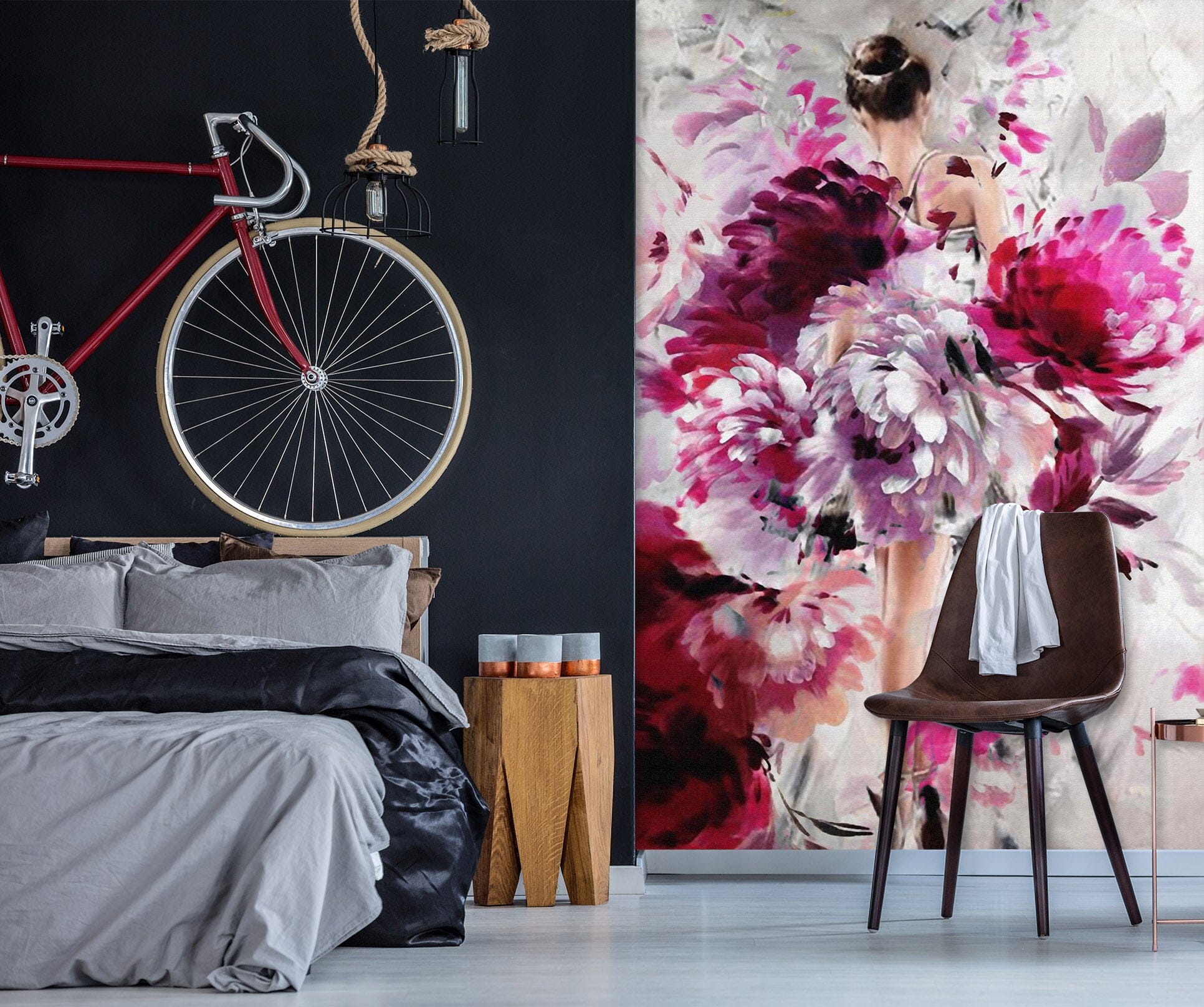 3D Pink Peony 161 Wall Murals Wallpaper AJ Wallpaper 2