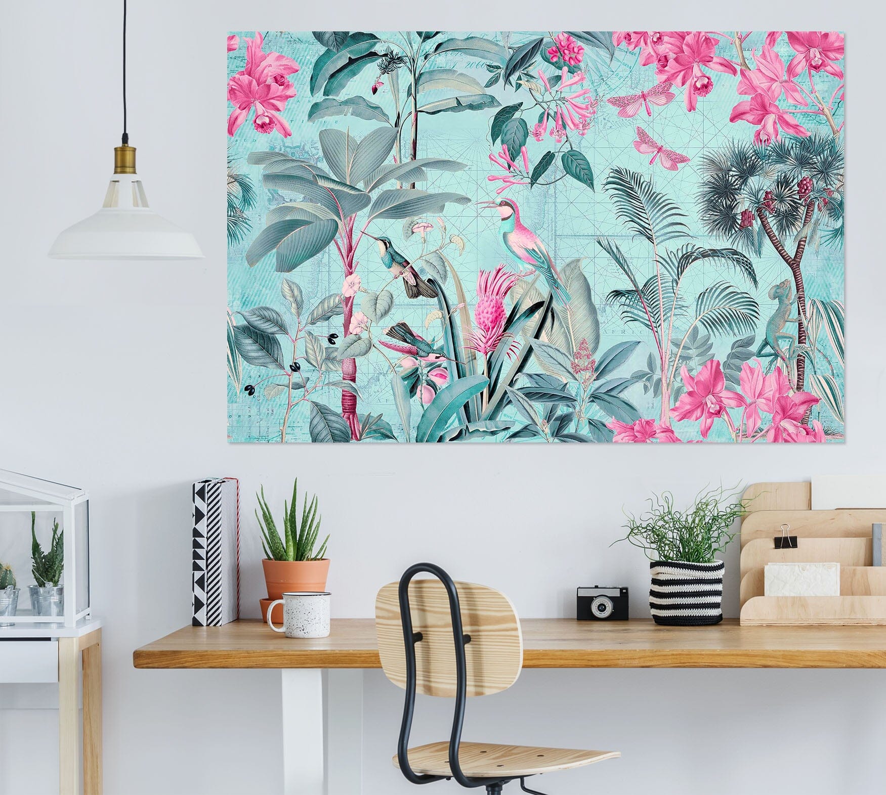 3D Flowers Birds 126 Andrea haase Wall Sticker Wallpaper AJ Wallpaper 2