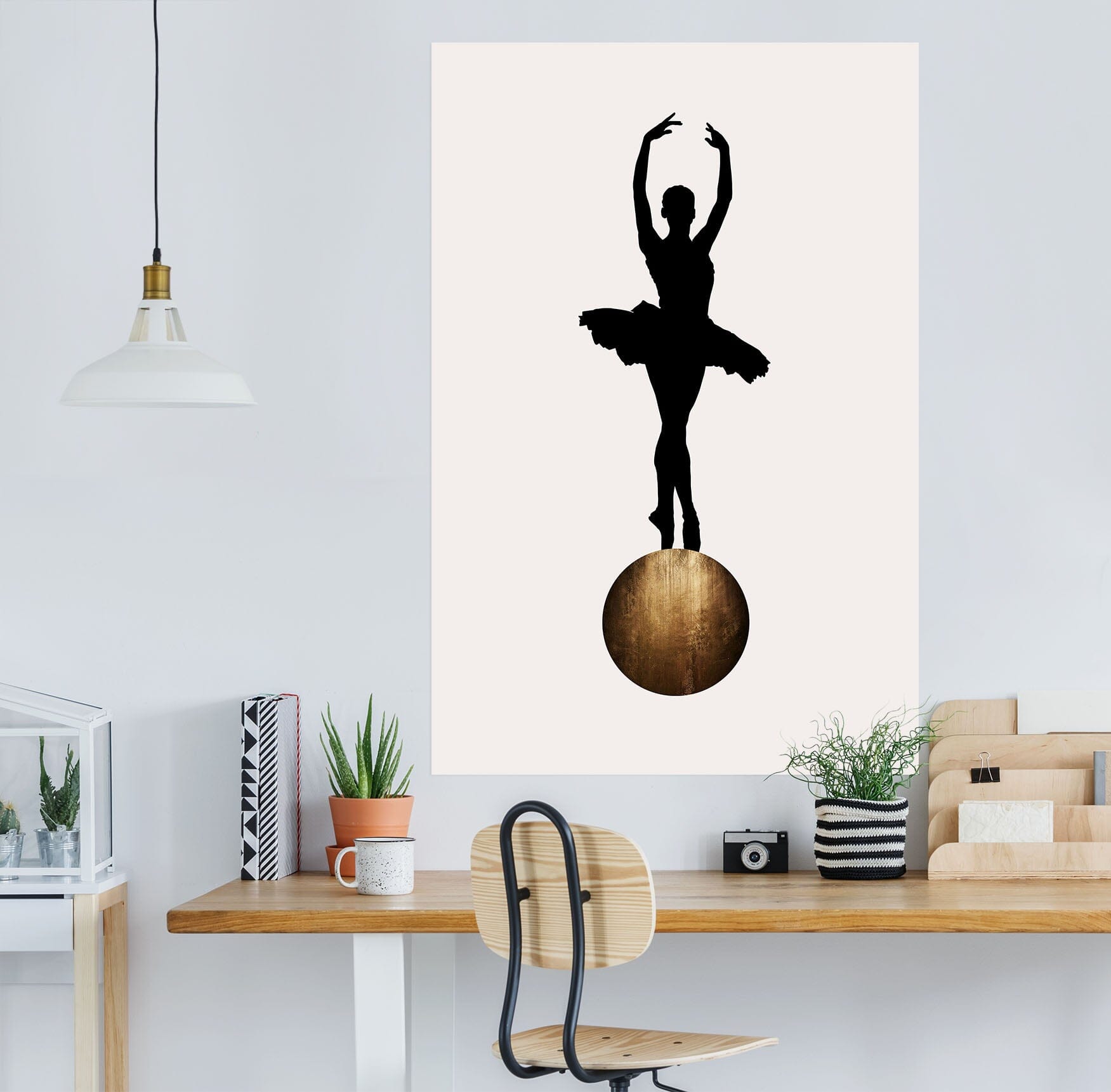 3D Dance Girl 201 Boris Draschoff Wall Sticker Wallpaper AJ Wallpaper 2