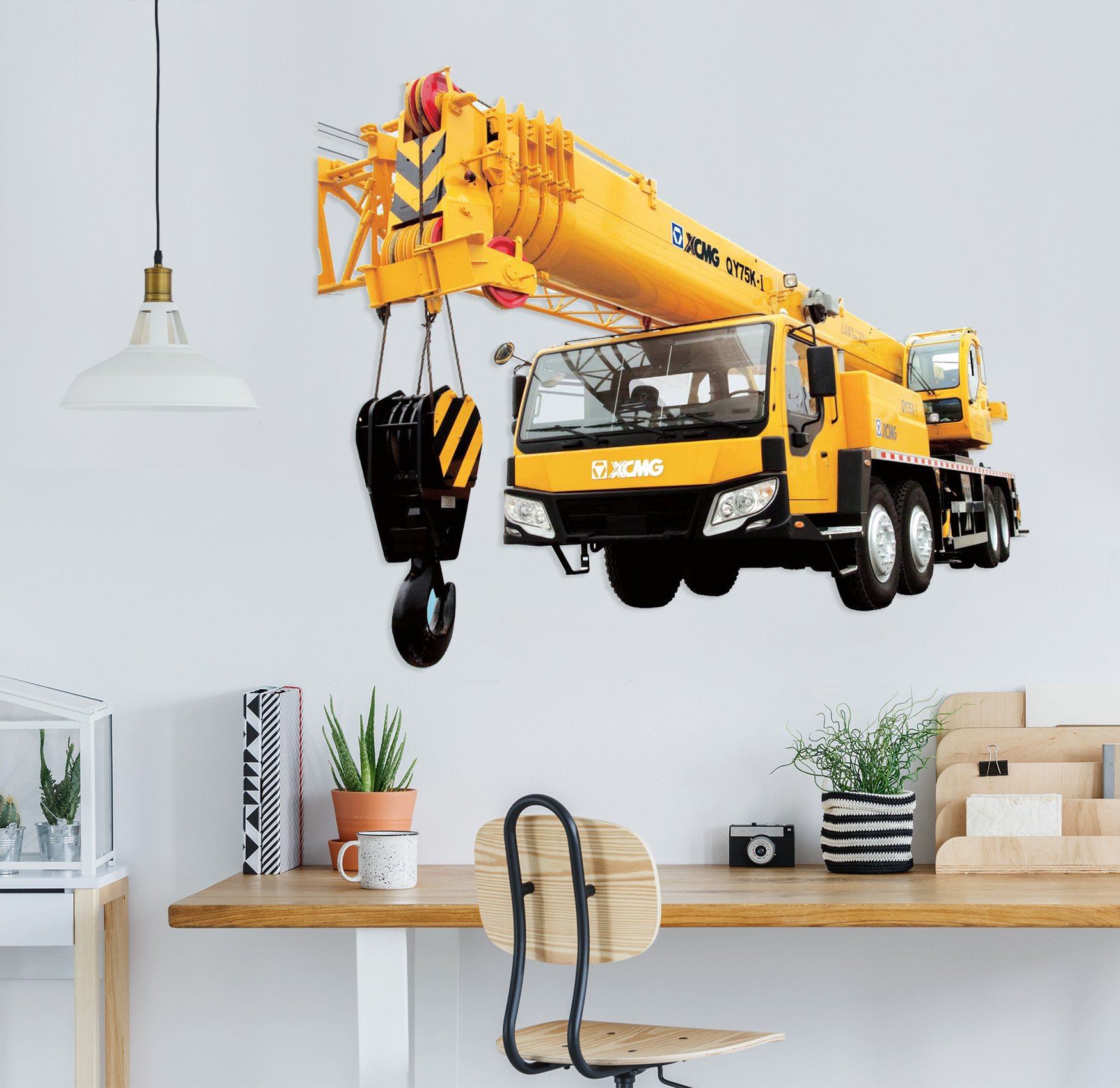 3D With The Crane 238 Vehicles Wallpaper AJ Wallpaper