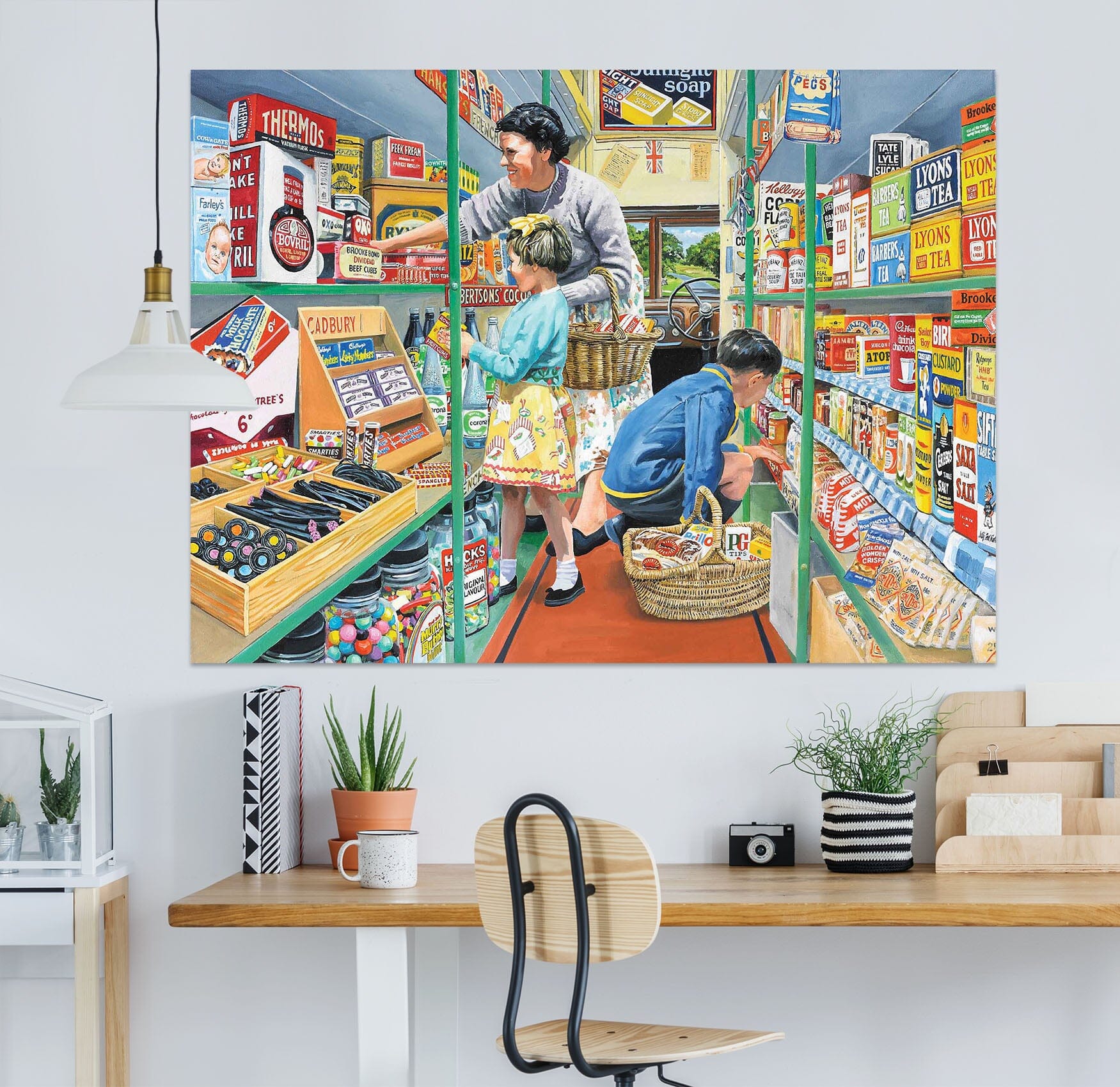 3D In The Mobile Shop 042 Trevor Mitchell Wall Sticker Wallpaper AJ Wallpaper 2