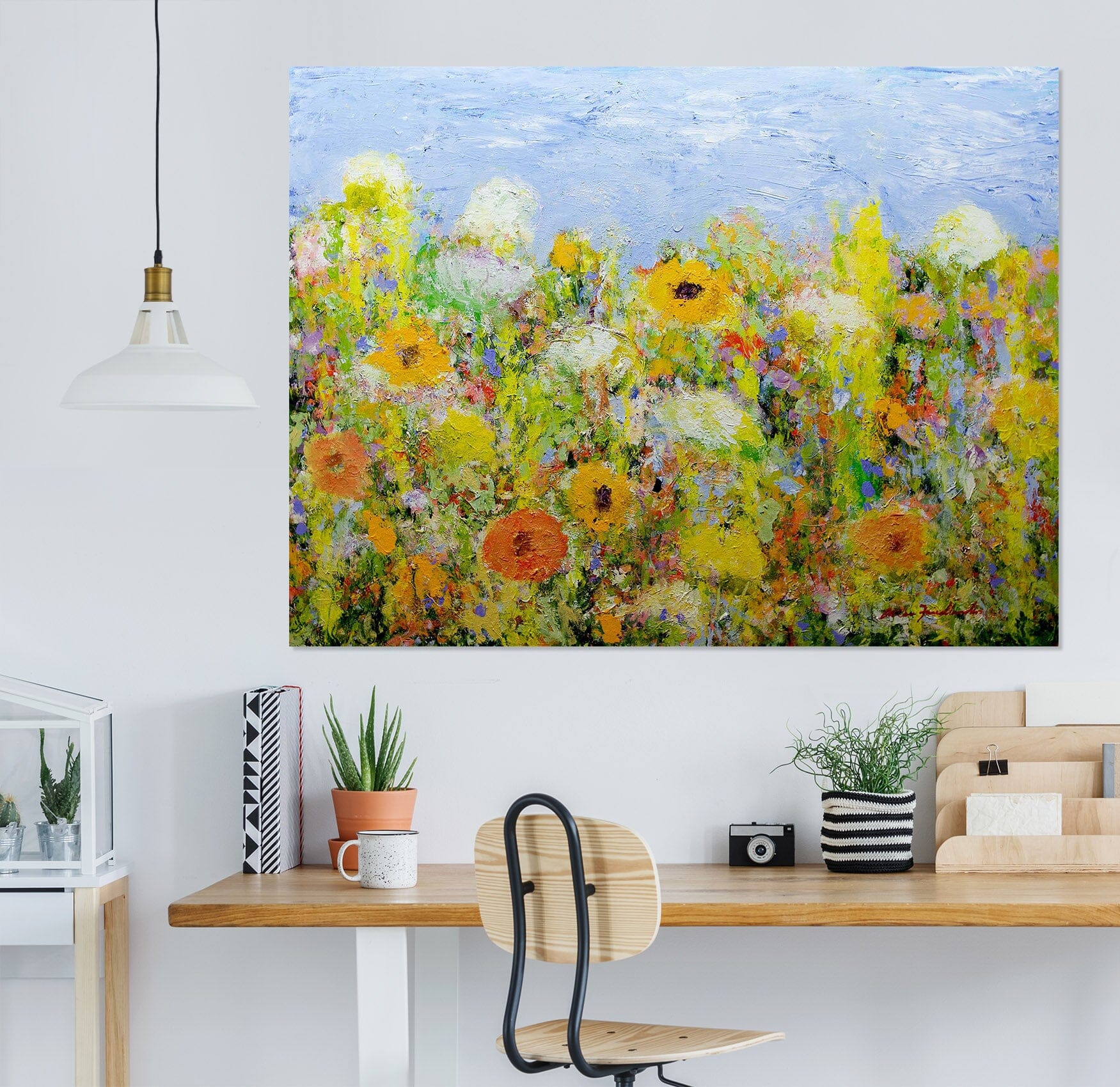 3D Wildflower Valley 257 Allan P. Friedlander Wall Sticker Wallpaper AJ Wallpaper 2