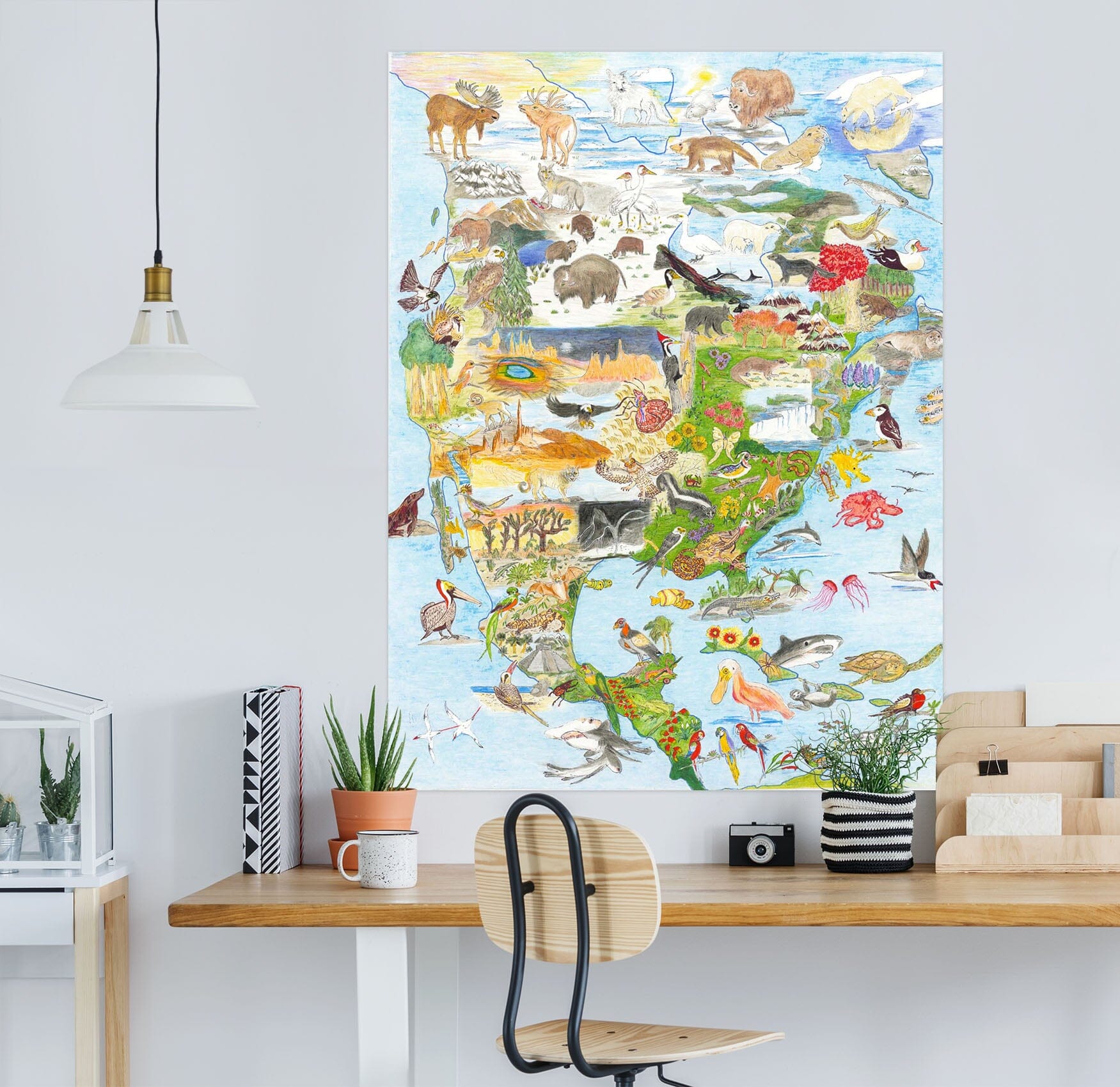 3D North America 027 Michael Sewell Wall Sticker Wallpaper AJ Wallpaper 2