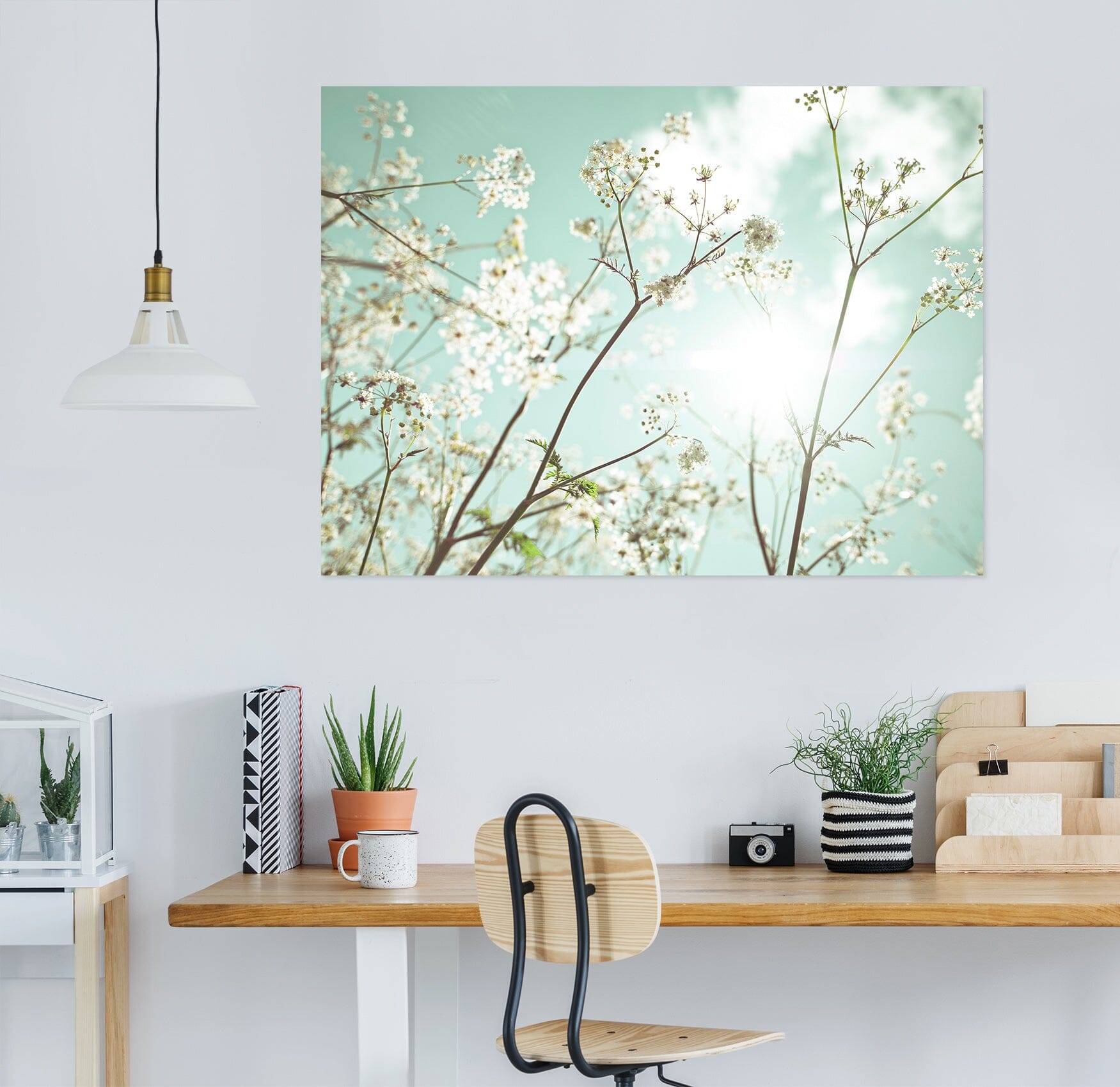 3D Sunshine Flower 017 Assaf Frank Wall Sticker Wallpaper AJ Wallpaper 2