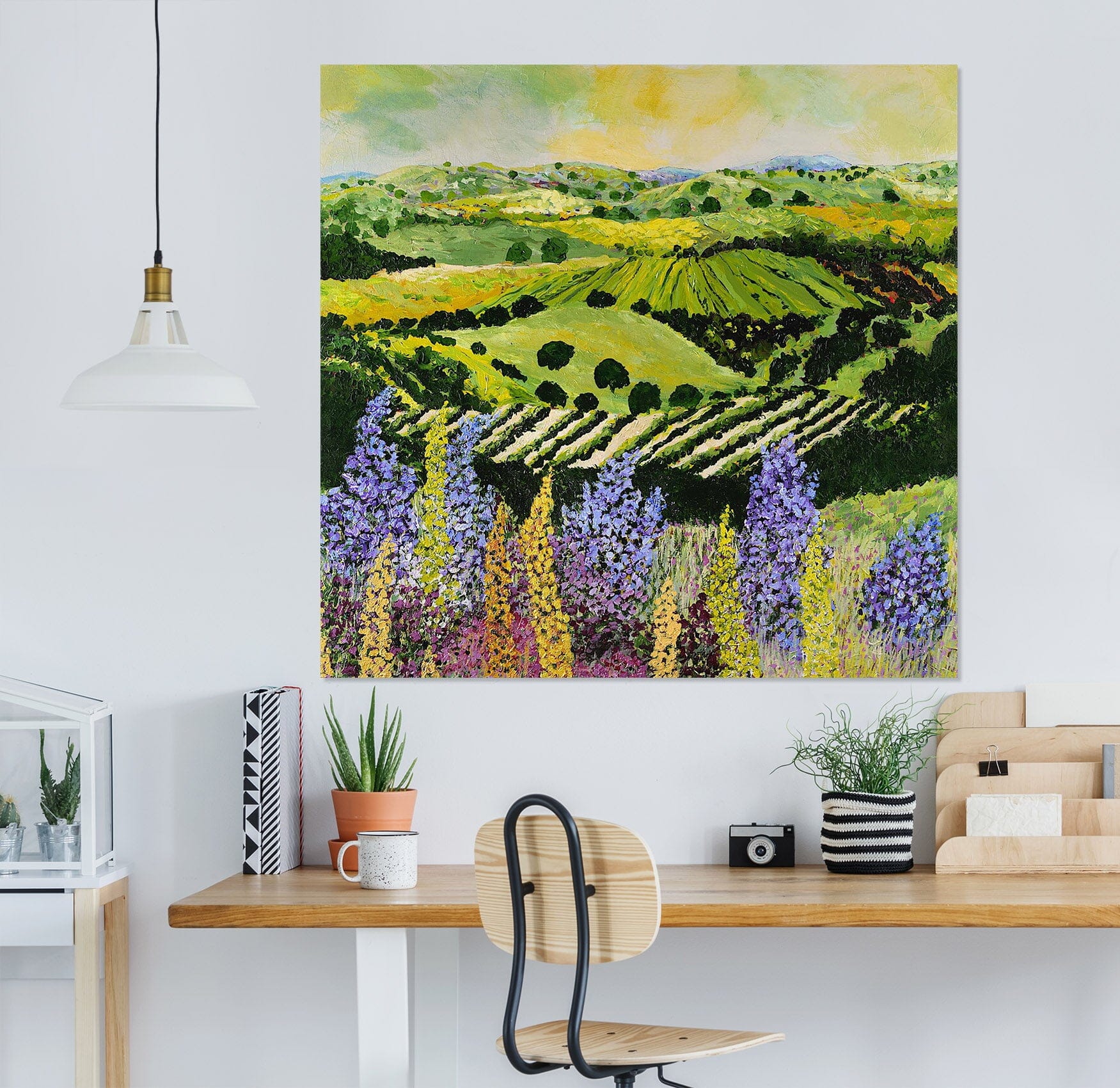 3D Wildflower Ridge 134 Allan P. Friedlander Wall Sticker Wallpaper AJ Wallpaper 2