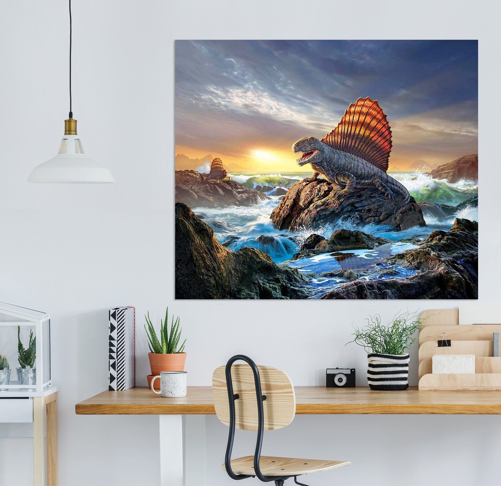3D Tsunami Monster 014 Jerry LoFaro Wall Sticker Wallpaper AJ Wallpaper 2