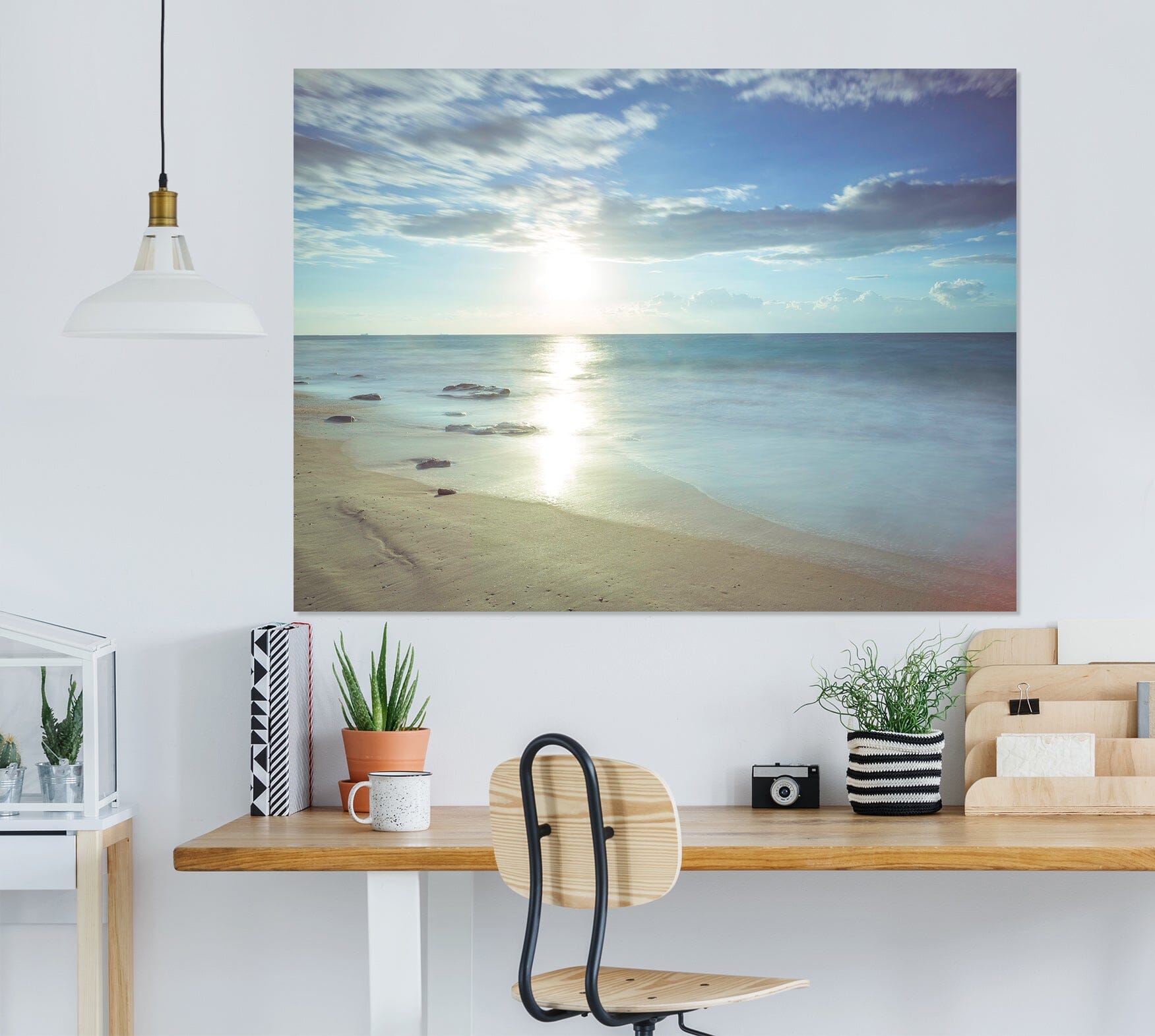 3D Sunrise Sea 039 Assaf Frank Wall Sticker Wallpaper AJ Wallpaper 2