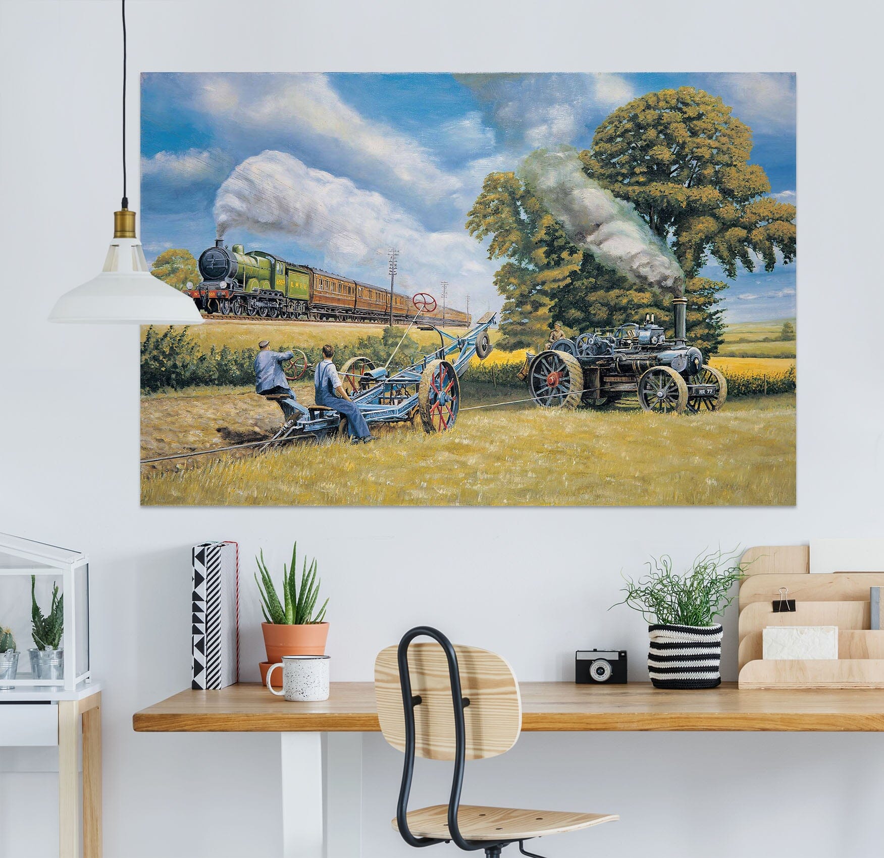 3D In Days Of Steam 040 Trevor Mitchell Wall Sticker Wallpaper AJ Wallpaper 2