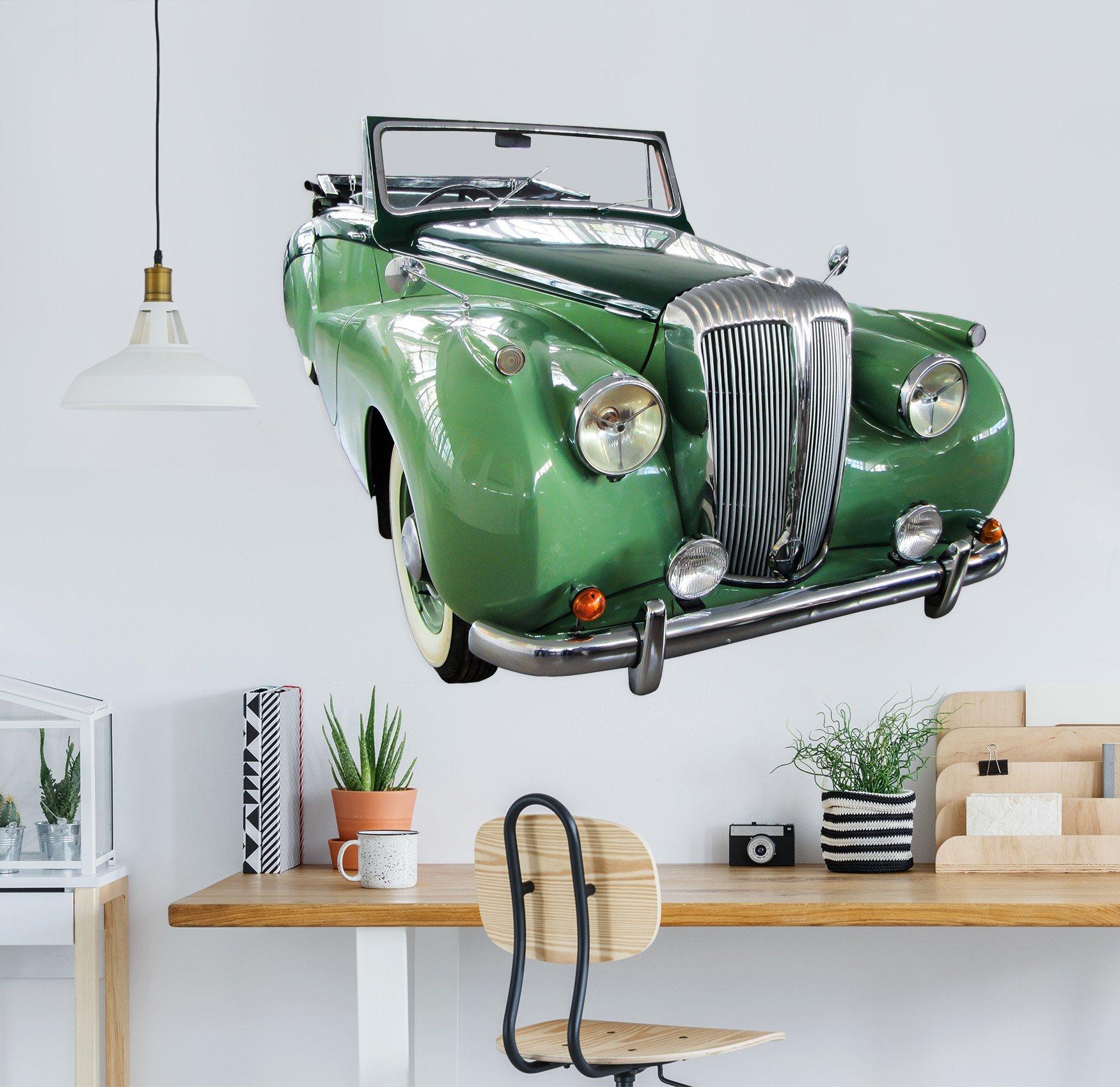 3D Traffic Green 0241 Vehicles Wallpaper AJ Wallpaper