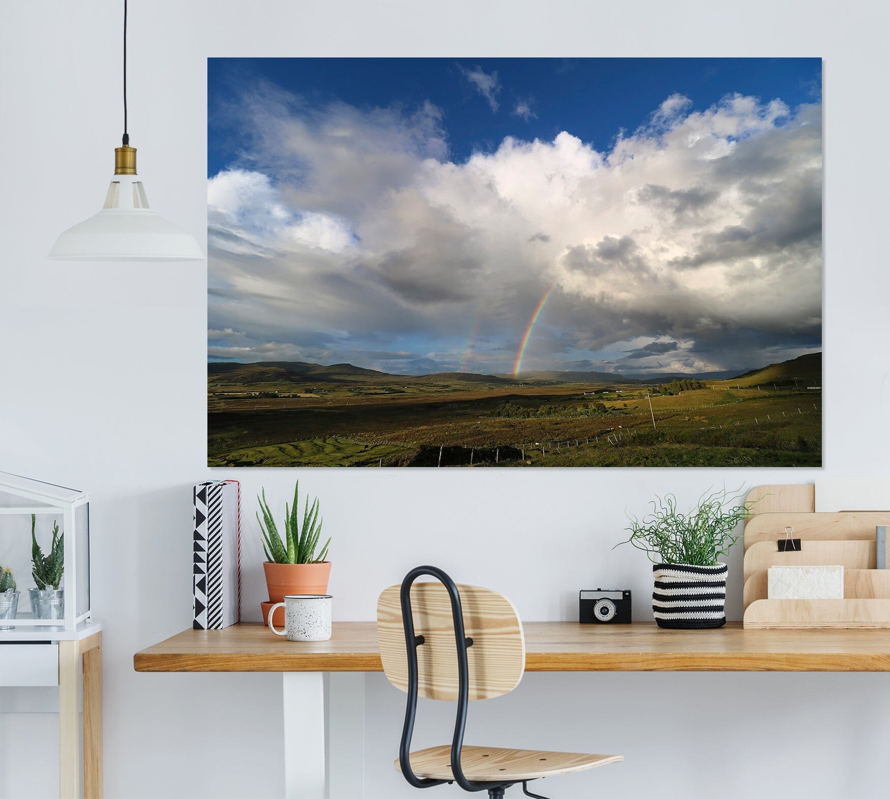 3D Grassland Clouds 116 Jerry LoFaro Wall Sticker Wallpaper AJ Wallpaper 2
