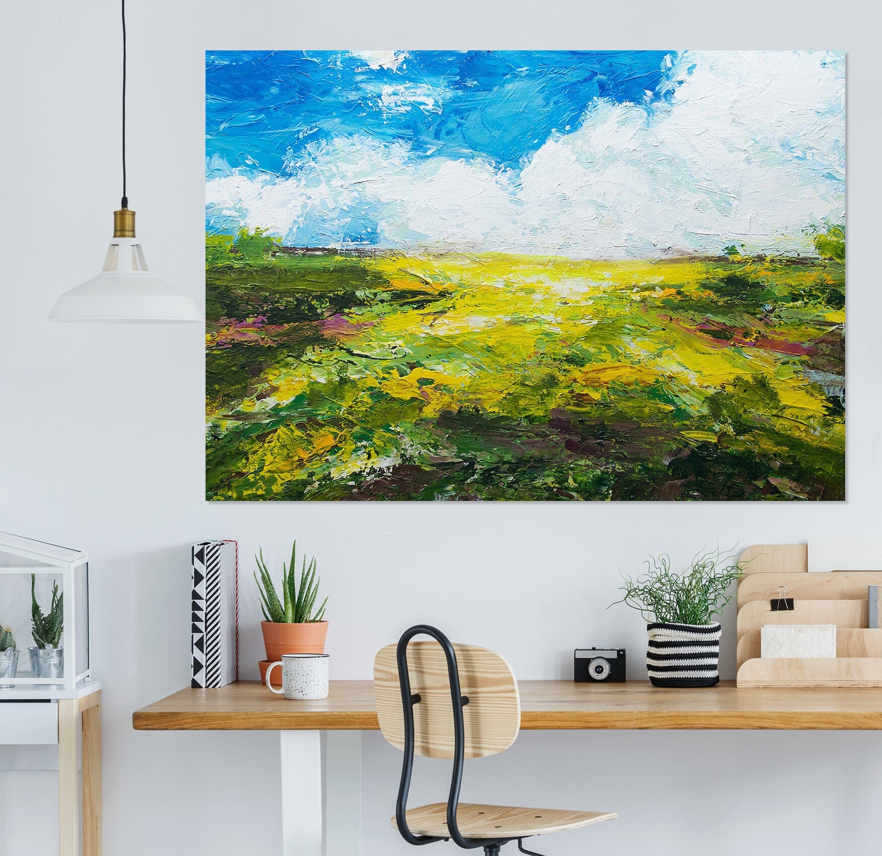 3D Grassland Sky 241 Allan P. Friedlander Wall Sticker Wallpaper AJ Wallpaper 2