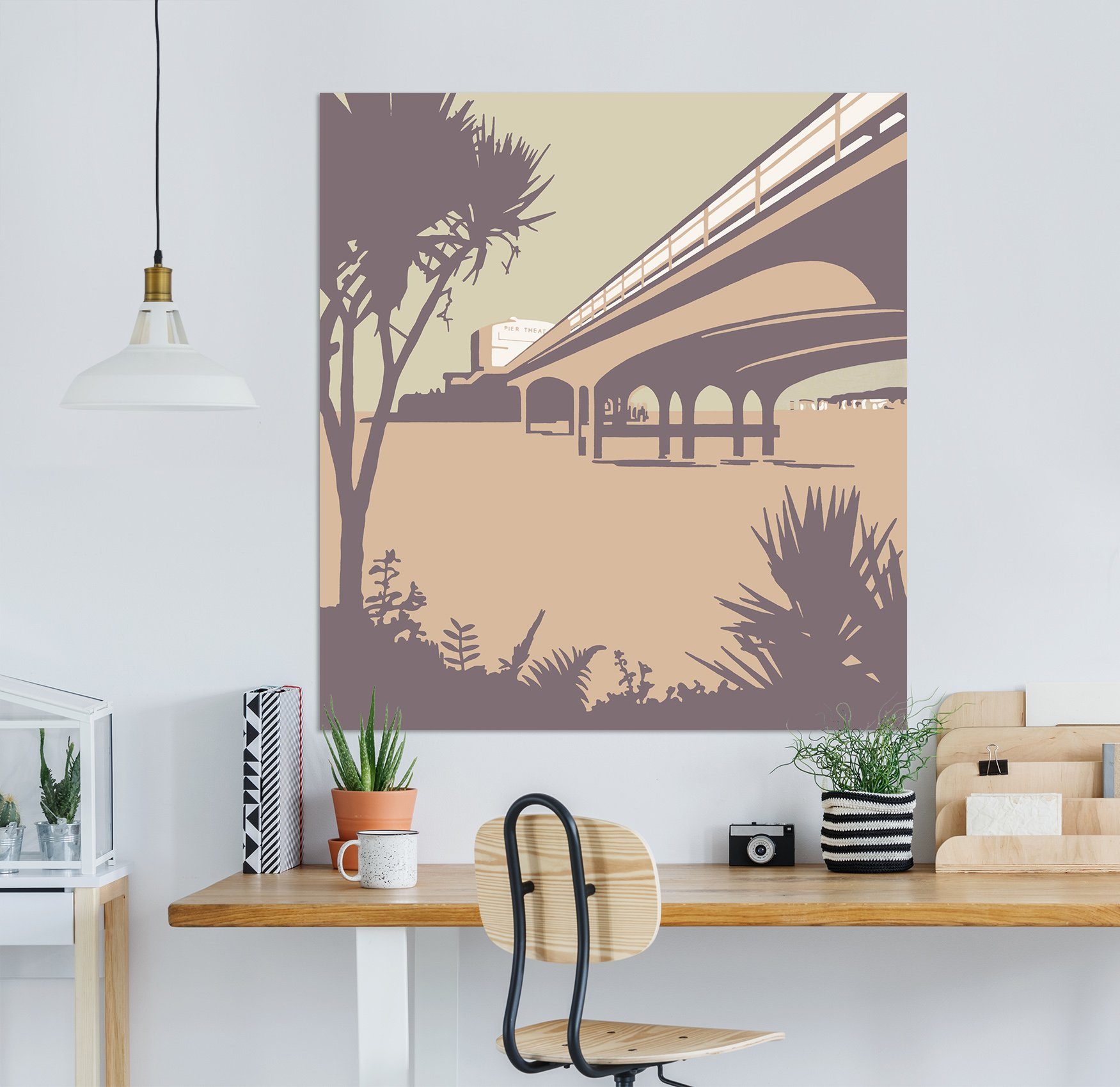 3D Bournemouth Pier Beaches 018 Steve Read Wall Sticker Wallpaper AJ Wallpaper 2