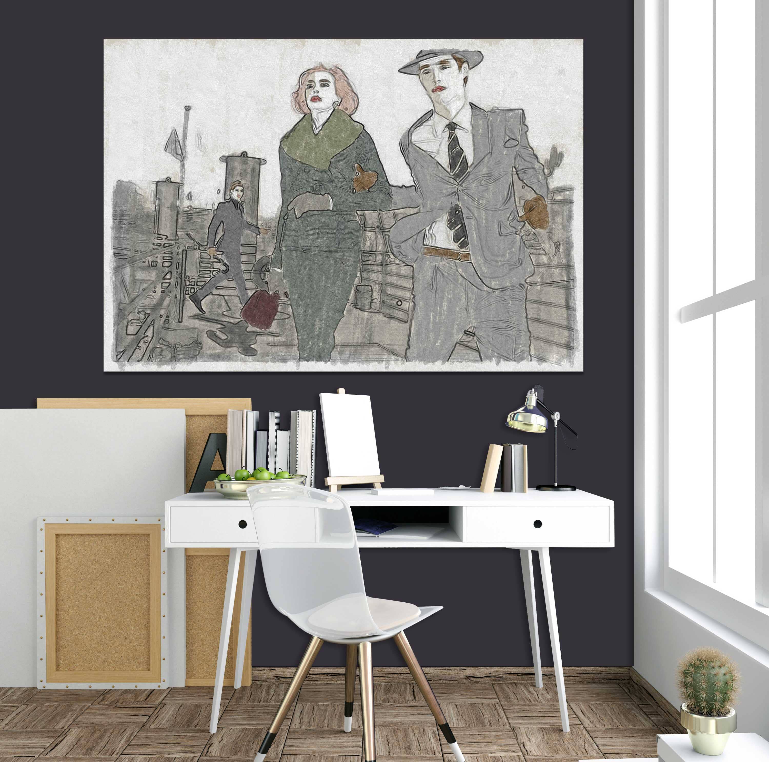 3D Mall Elite 016 Marco Cavazzana Wall Sticker Wallpaper AJ Wallpaper 2