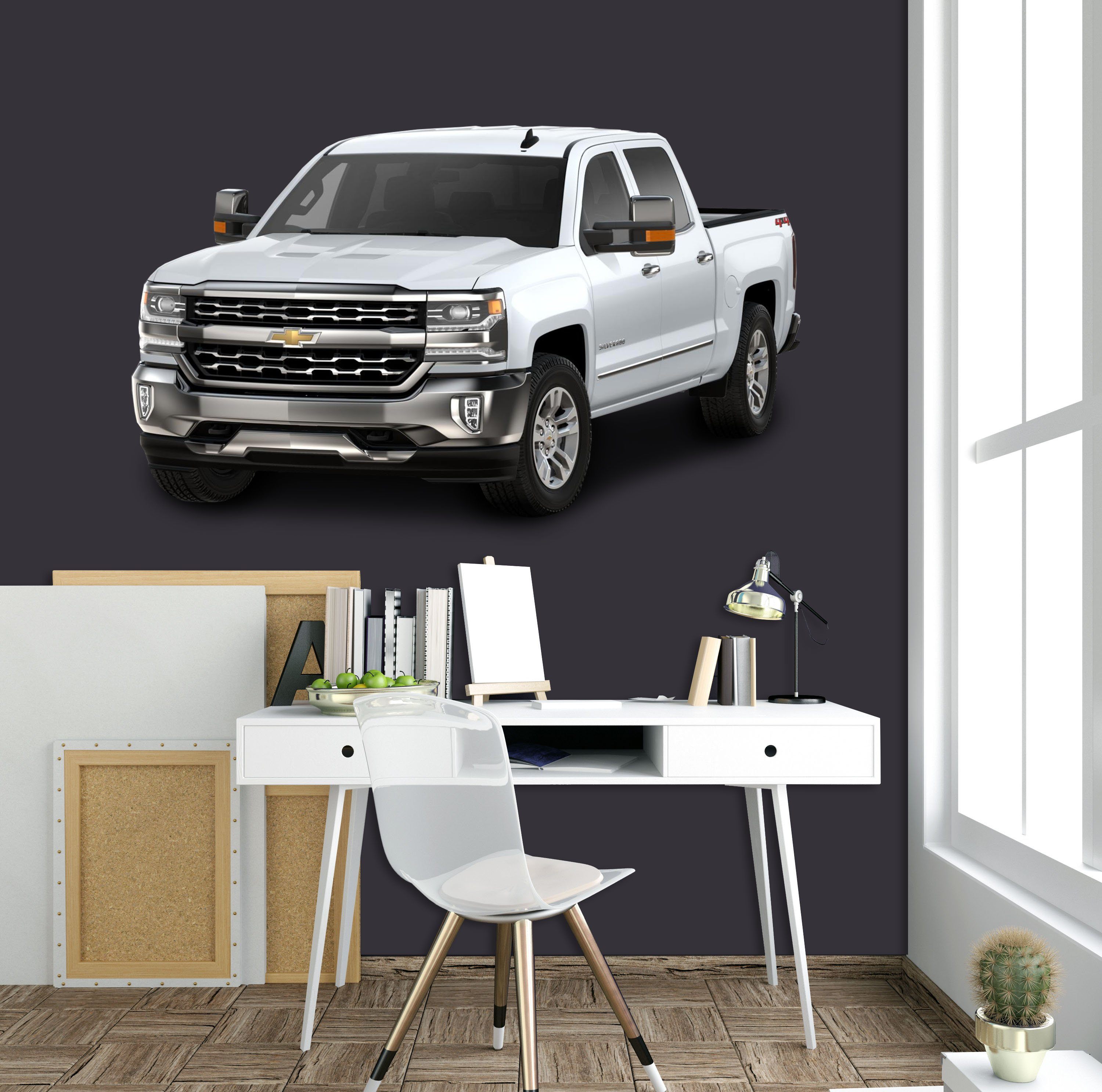 3D Chevy Silverado 0010 Vehicles Wallpaper AJ Wallpaper