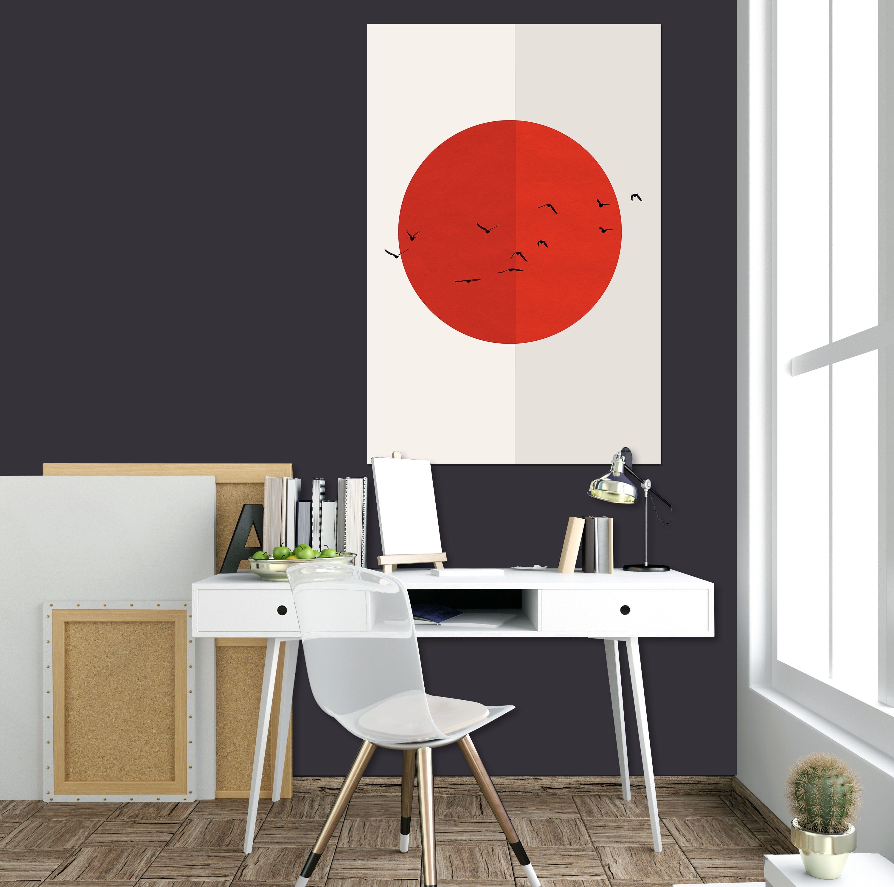 3D Winter Gloom 037 Boris Draschoff Wall Sticker Wallpaper AJ Wallpaper 2