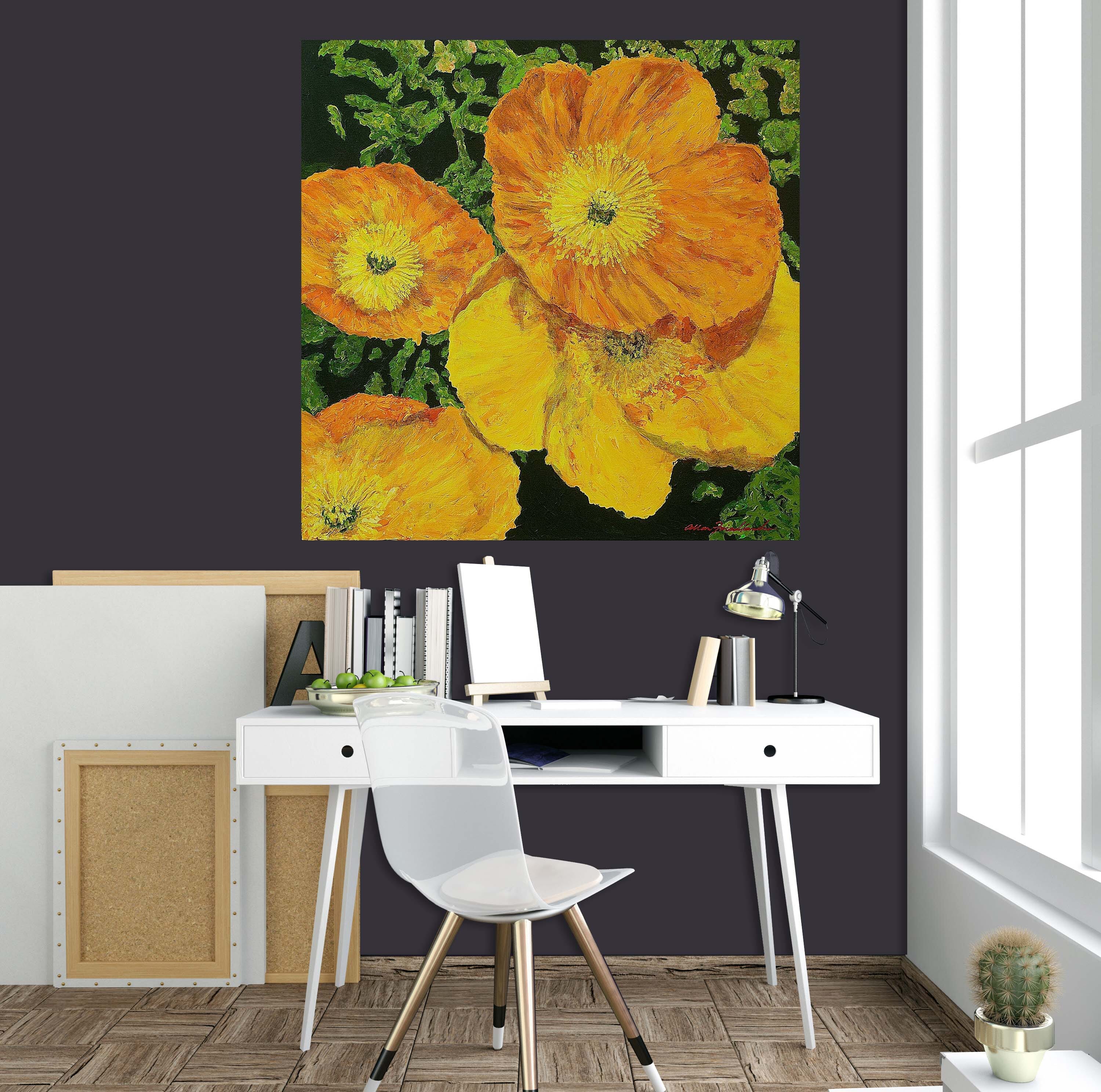3D Flowers In Bloom 169 Allan P. Friedlander Wall Sticker Wallpaper AJ Wallpaper 2