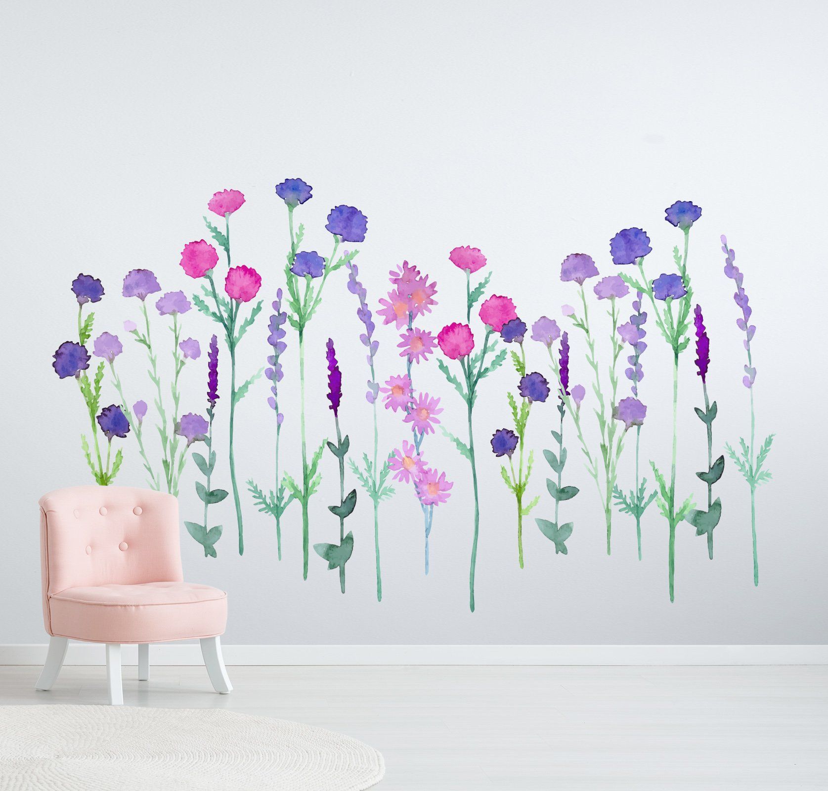 3D Rhizome Flower 095 Wall Stickers Wallpaper AJ Wallpaper