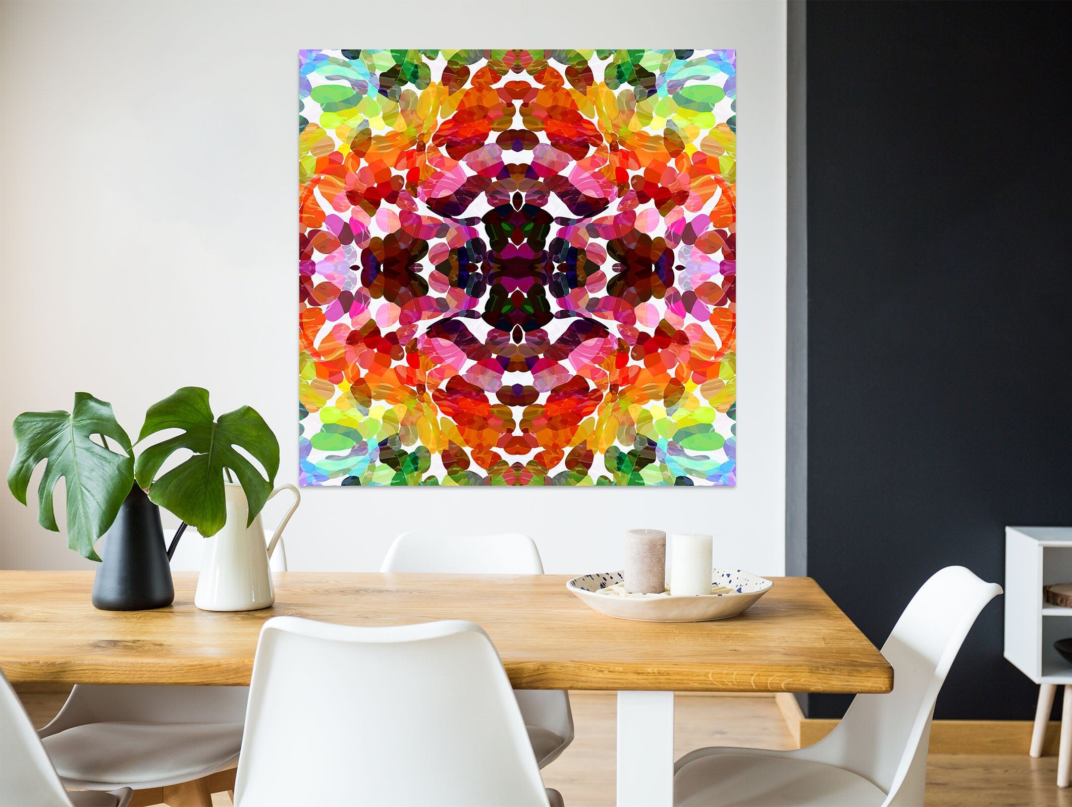 3D Color Pattern 012 Shandra Smith Wall Sticker Wallpaper AJ Wallpaper 2