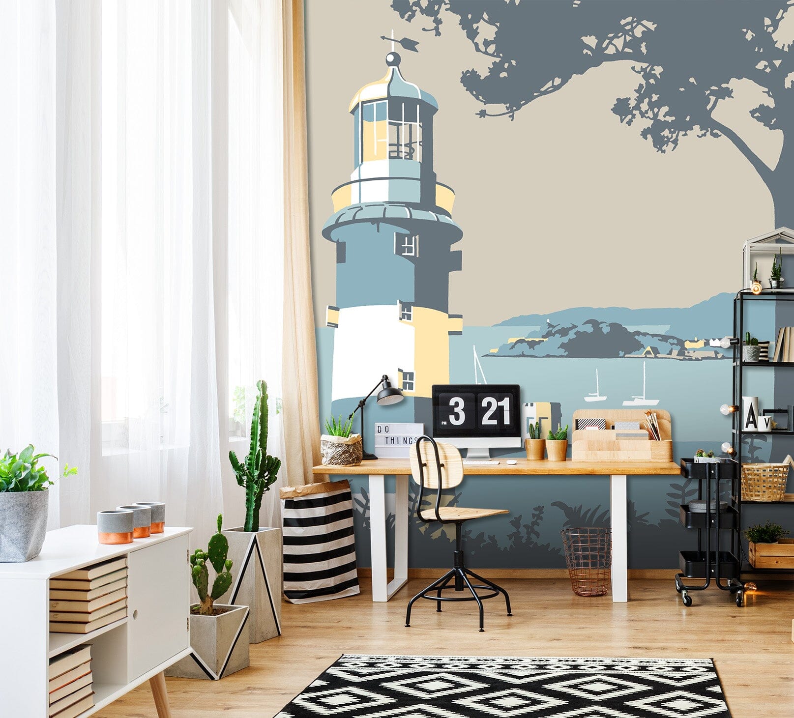 3D Plymouth 1037 Steve Read Wall Mural Wall Murals Wallpaper AJ Wallpaper 2