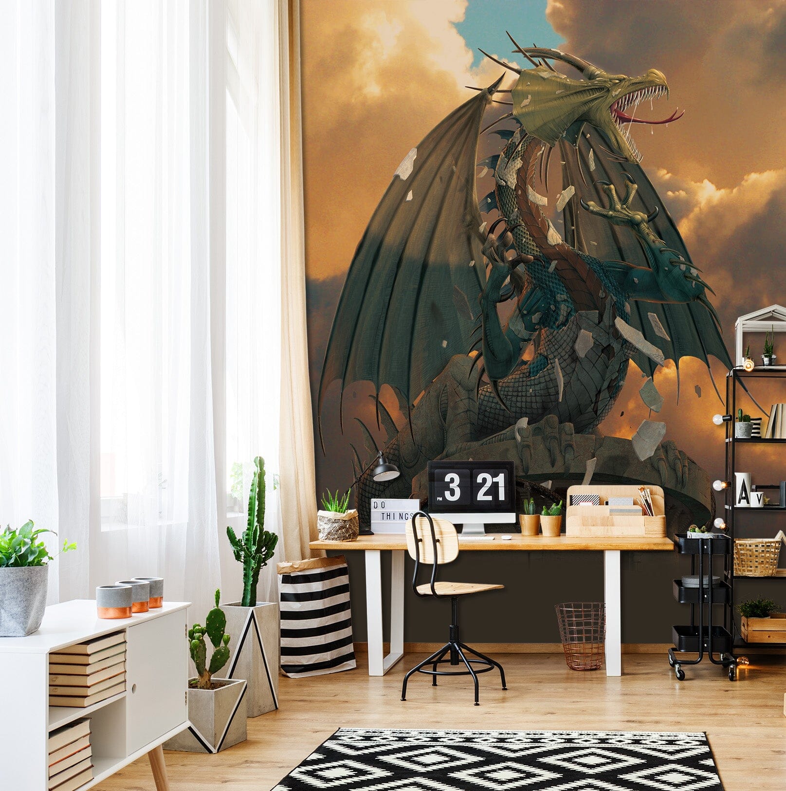 3D The Awakening 1556 Wall Murals Exclusive Designer Vincent Wallpaper AJ Wallpaper 2