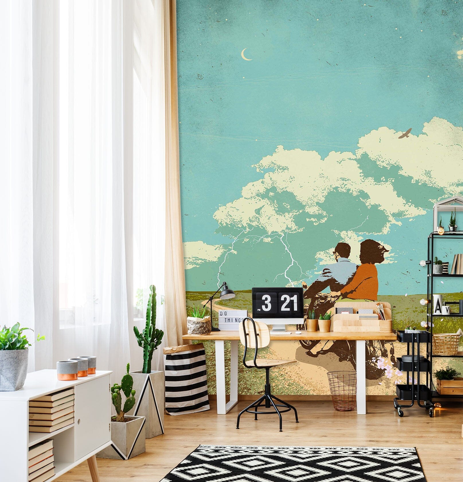 3D Slingshot 1415 Showdeer Wall Mural Wall Murals Wallpaper AJ Wallpaper 2