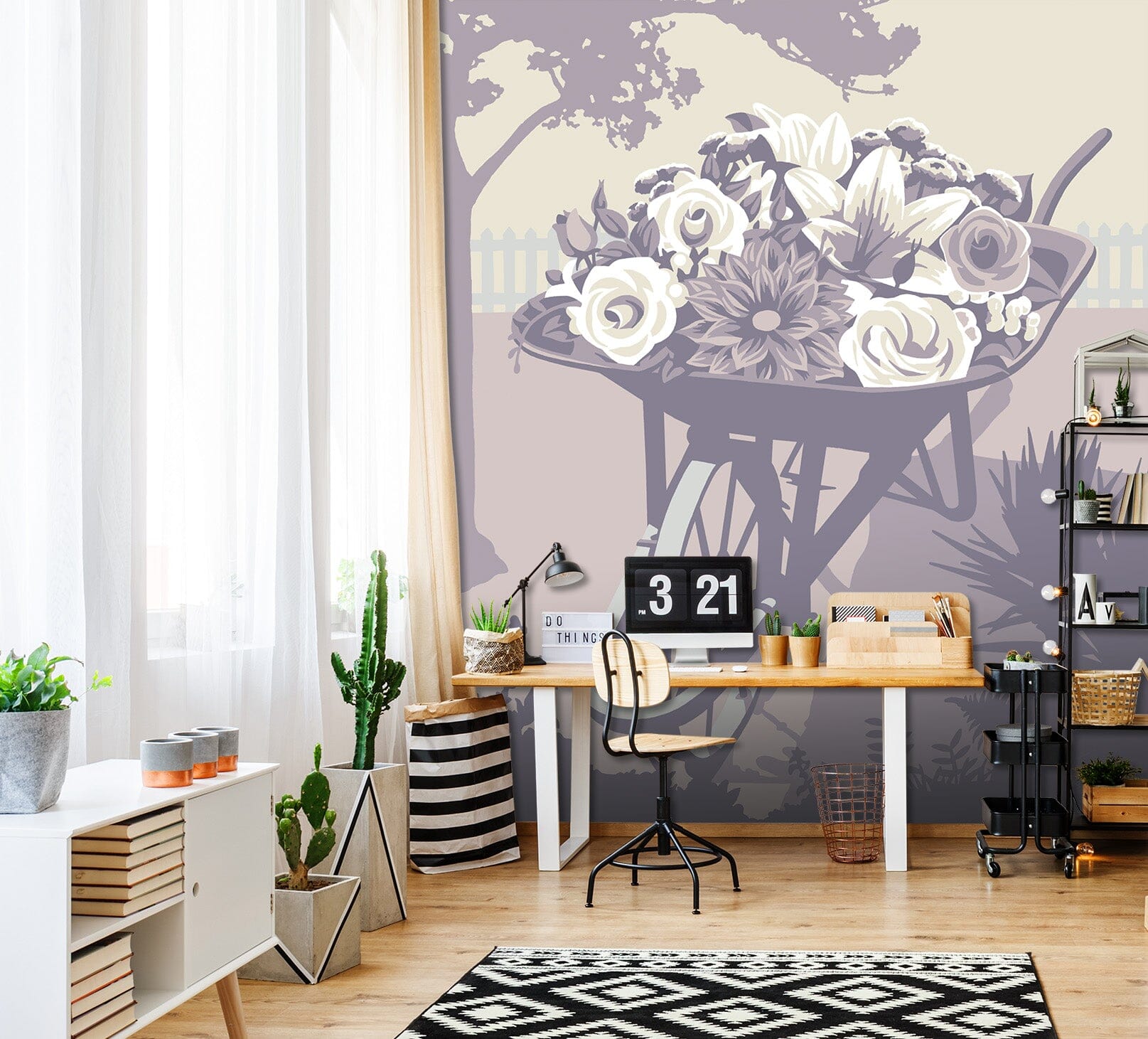 3D Chelsea Flower Show 1009 Steve Read Wall Mural Wall Murals Wallpaper AJ Wallpaper 2