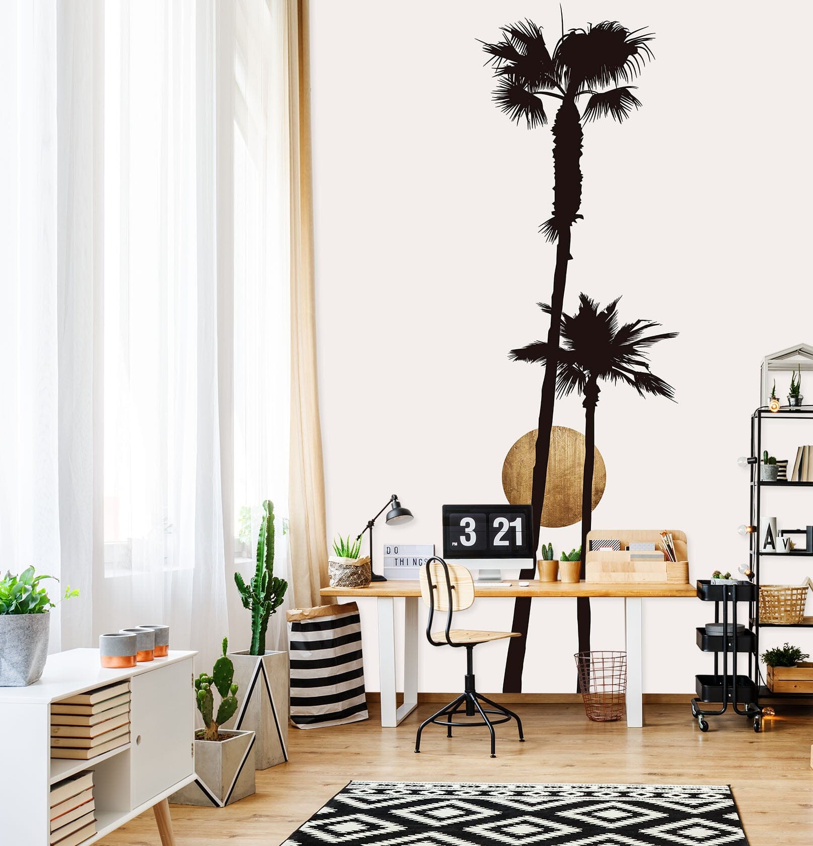 3D Coconut Tree 1494 Boris Draschoff Wall Mural Wall Murals Wallpaper AJ Wallpaper 2