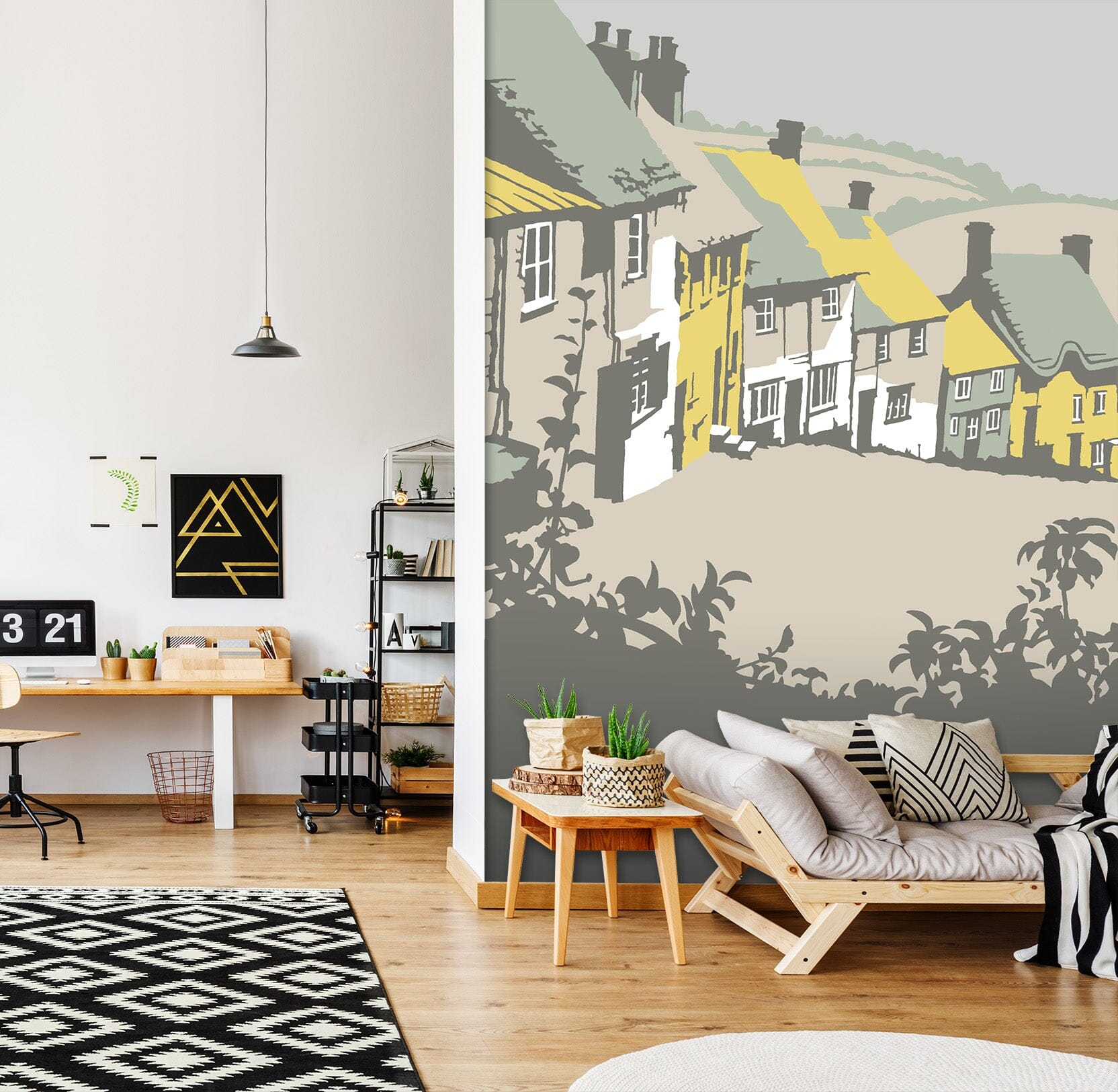 3D Shaftesbury 1054 Steve Read Wall Mural Wall Murals Wallpaper AJ Wallpaper 2