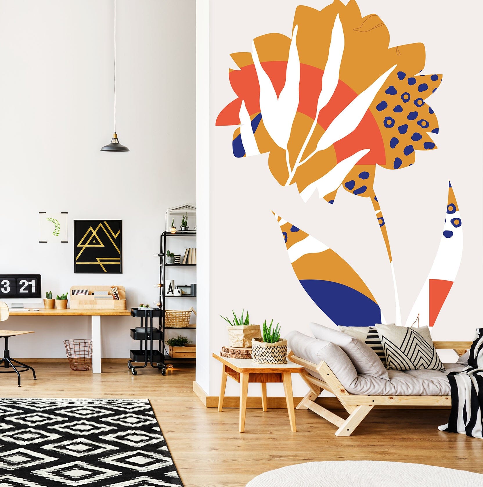 3D Color Pattern 1505 Boris Draschoff Wall Mural Wall Murals Wallpaper AJ Wallpaper 2
