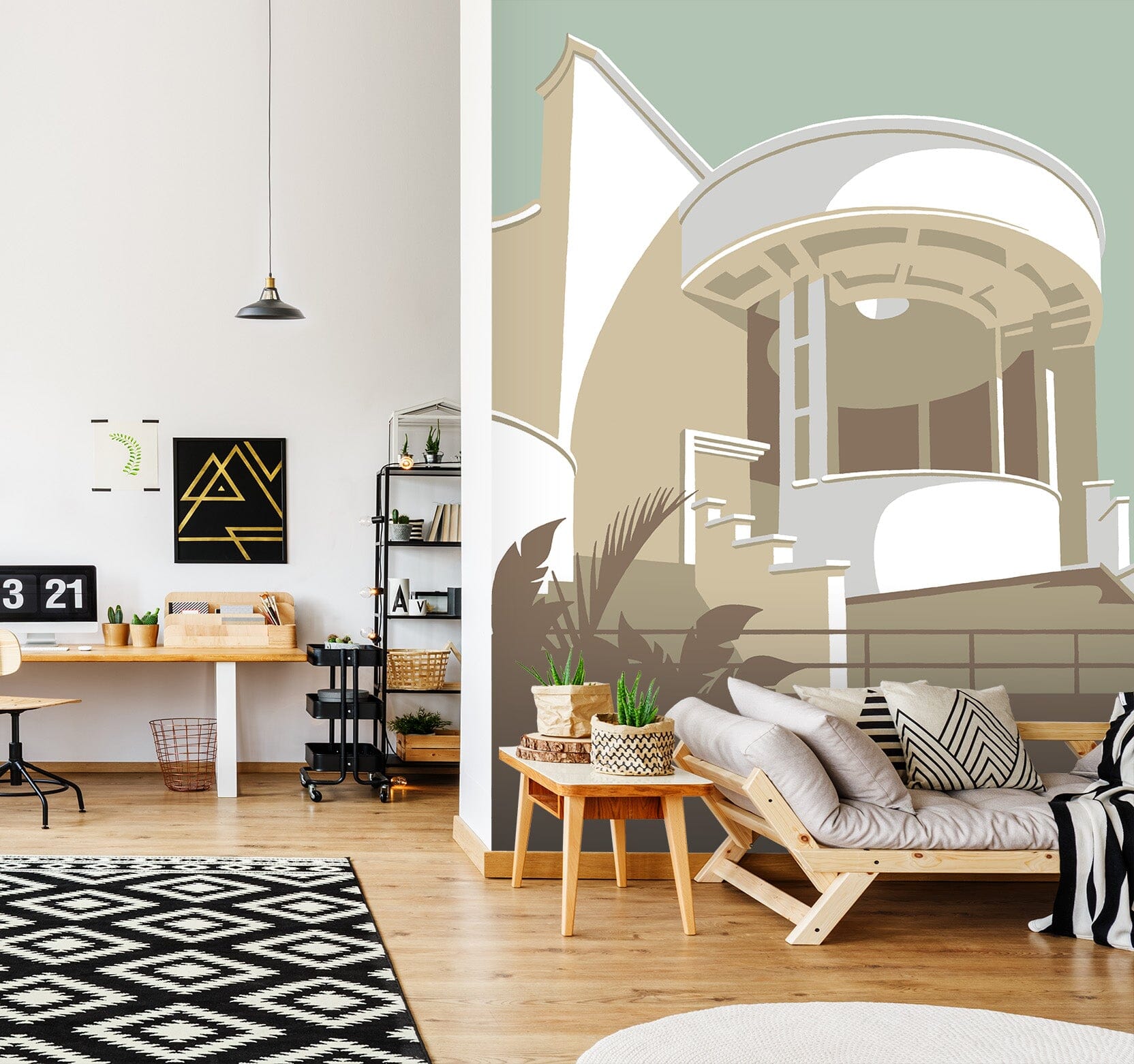 3D Tate St Ives 1073 Steve Read Wall Mural Wall Murals Wallpaper AJ Wallpaper 2