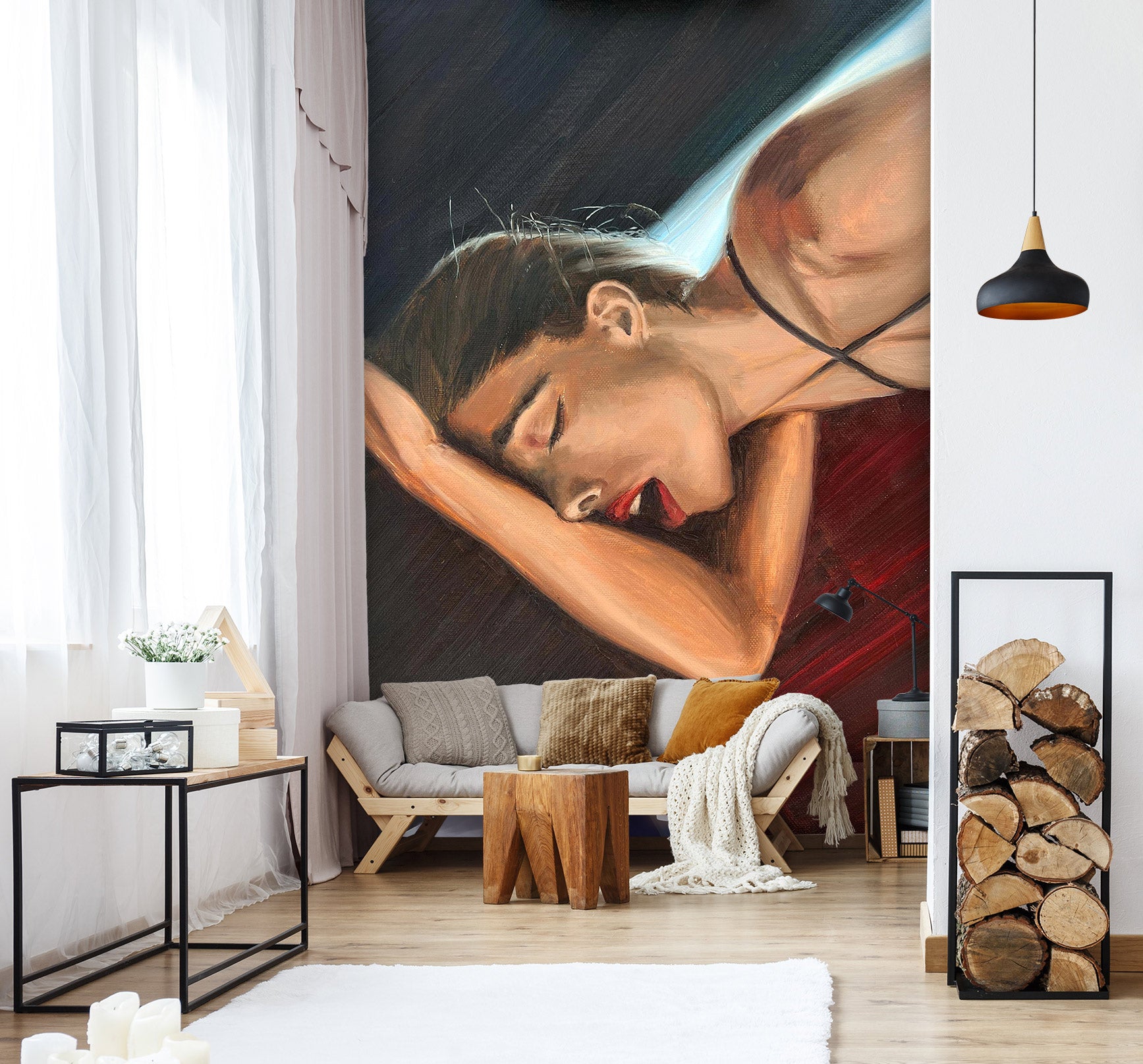 3D Woman Oil Painting 9834 Marina Zotova Wall Mural Wall Murals