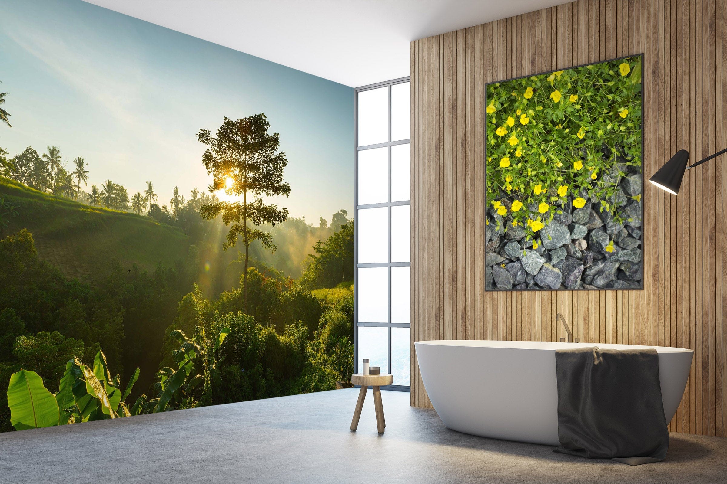 3D Sunshine Forest 126 Wall Murals Wallpaper AJ Wallpaper 2