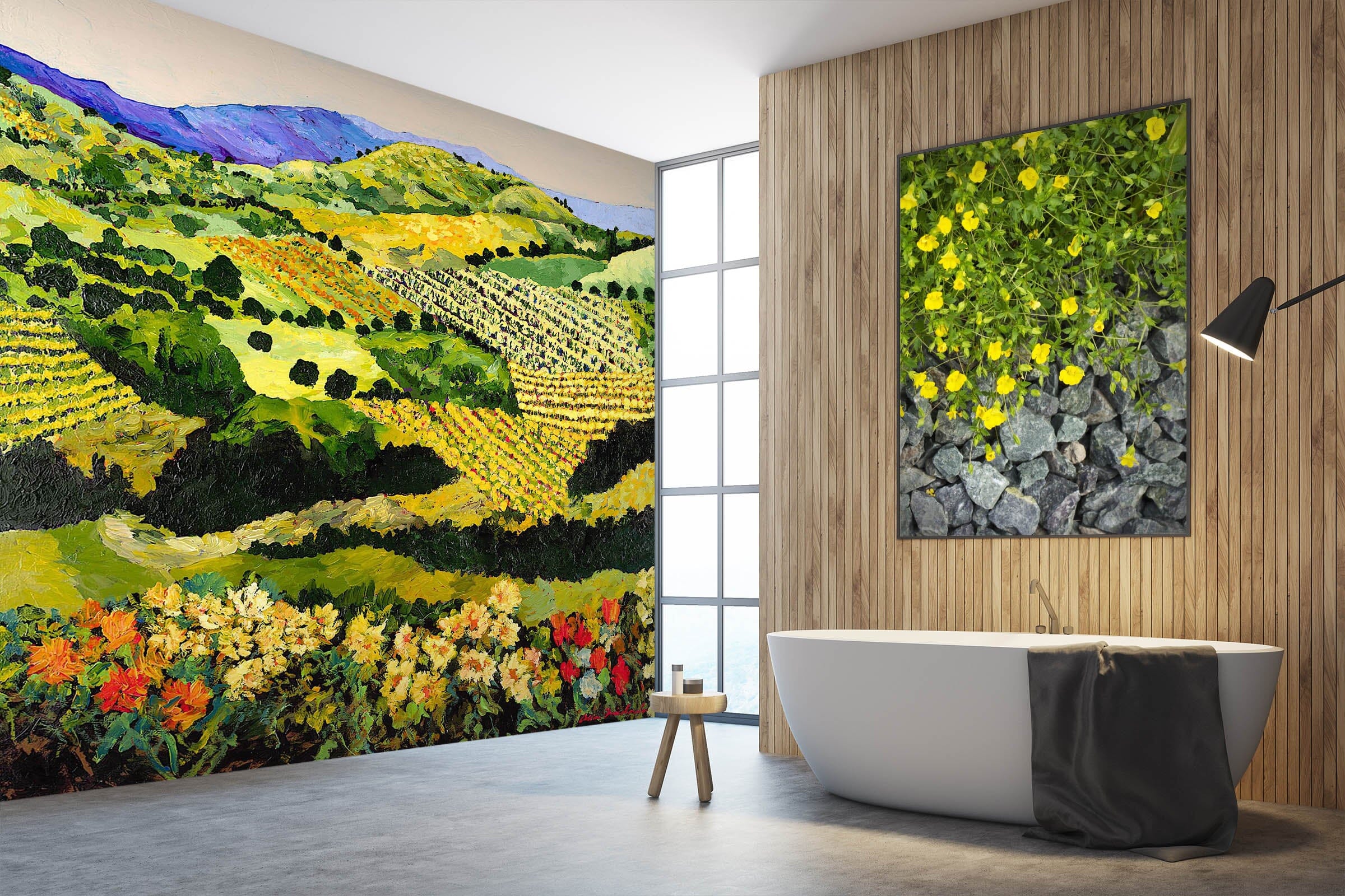 3D Autumn Valley 134 Allan P. Friedlander Wall Mural Wall Murals Wallpaper AJ Wallpaper 2