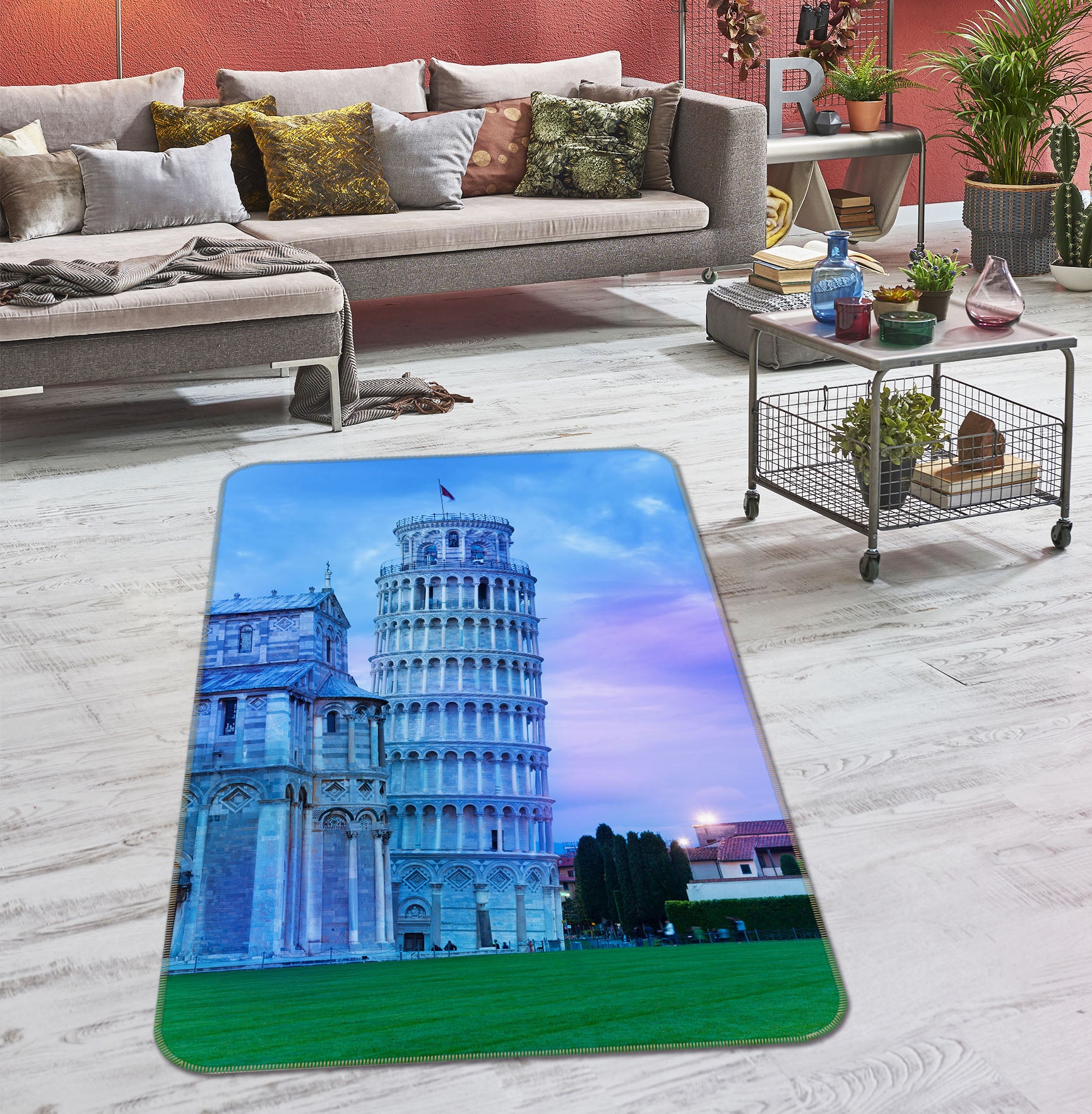 3D Building 34188 Non Slip Rug Mat