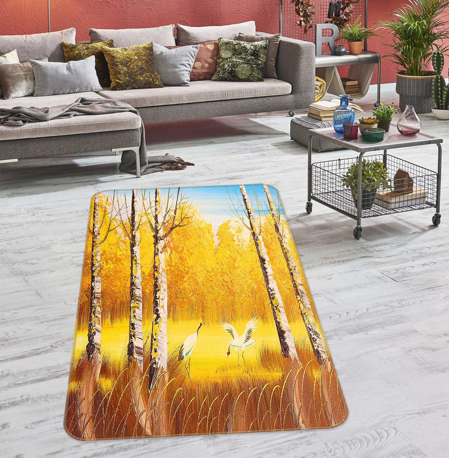 3D Trunk 76174 Non Slip Rug Mat