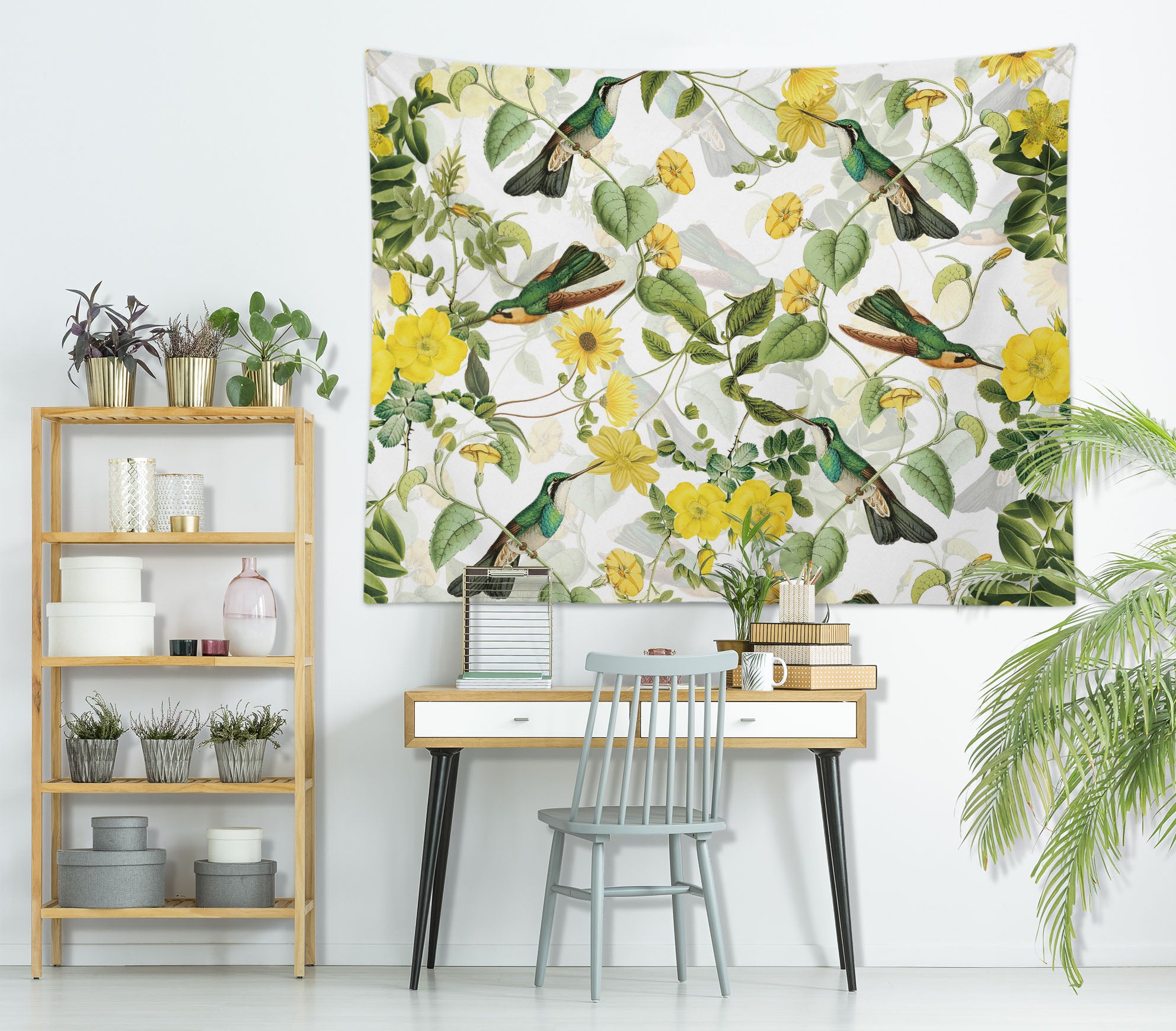 3D Yellow Daisy 5354 Uta Naumann Tapestry Hanging Cloth Hang