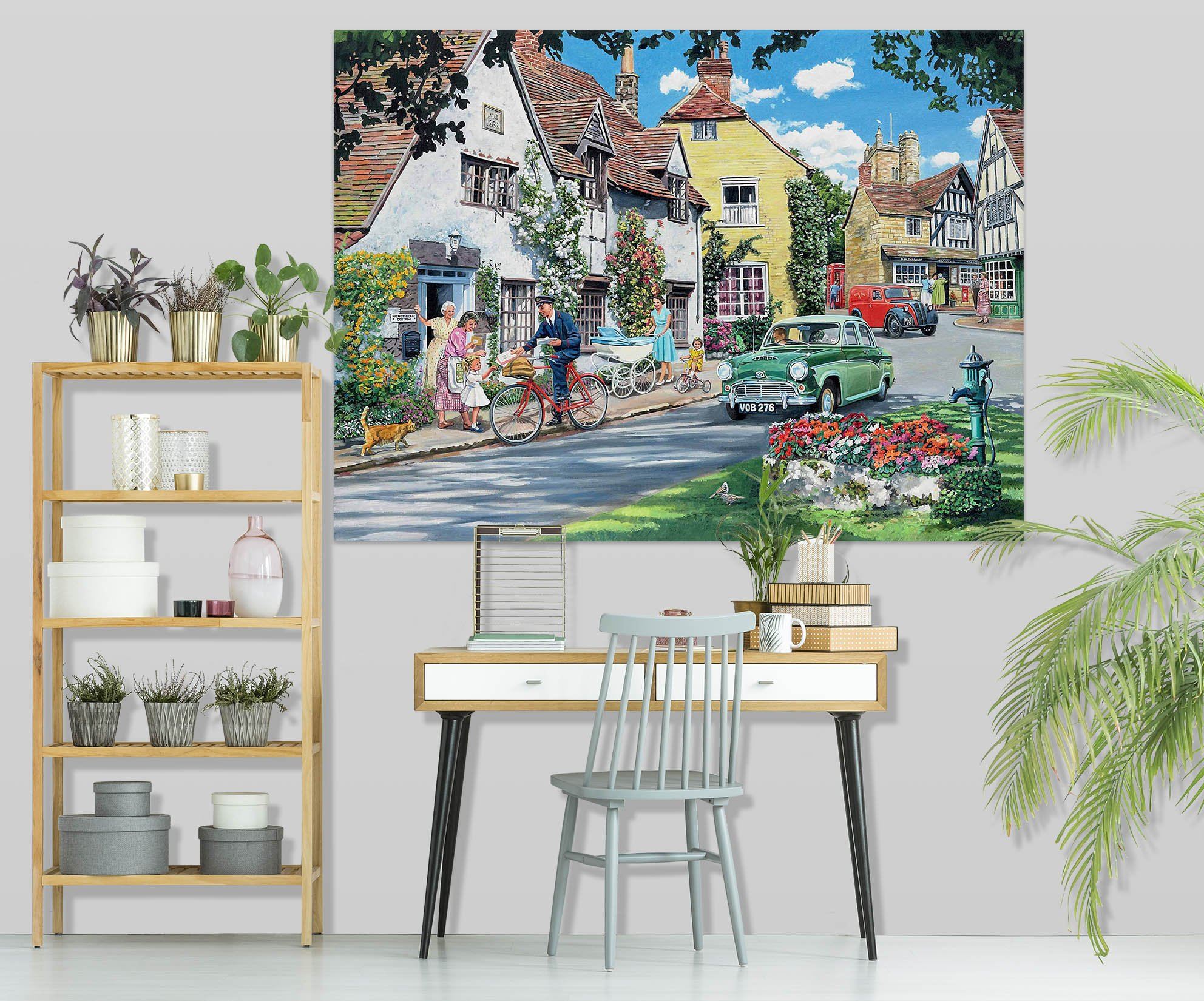 3D Cards For A Birthday Girl 022 Trevor Mitchell Wall Sticker Wallpaper AJ Wallpaper 2