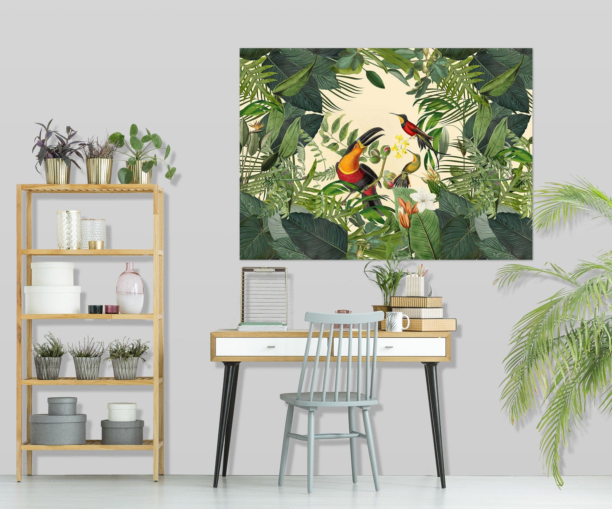 3D Toucan 013 Andrea haase Wall Sticker Wallpaper AJ Wallpaper 2
