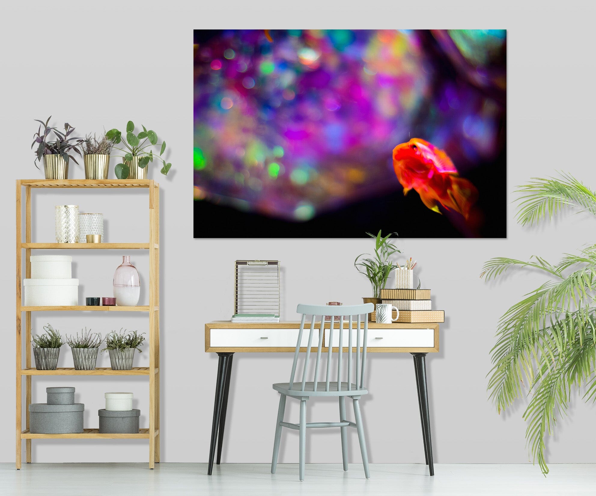 3D Purple Color 016 Noirblanc777 Wall Sticker Wallpaper AJ Wallpaper 2