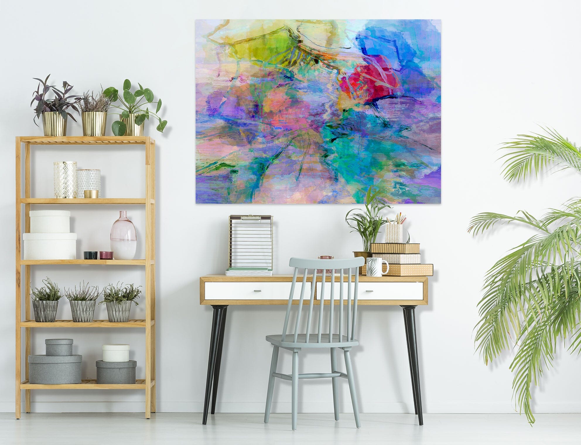 3D Color Convergence 022 Michael Tienhaara Wall Sticker Wallpaper AJ Wallpaper 2