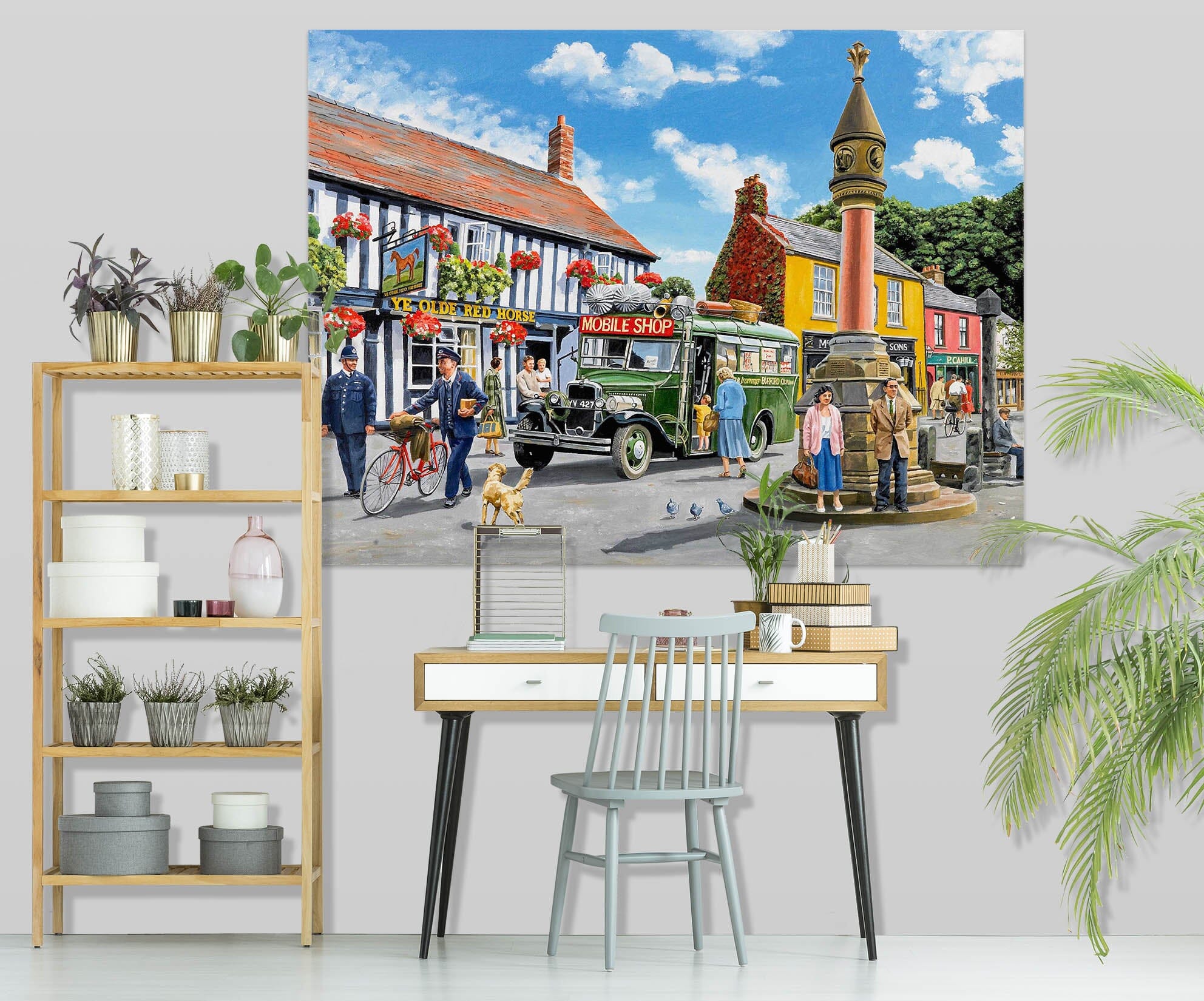 3D In The Market Place 041 Trevor Mitchell Wall Sticker Wallpaper AJ Wallpaper 2