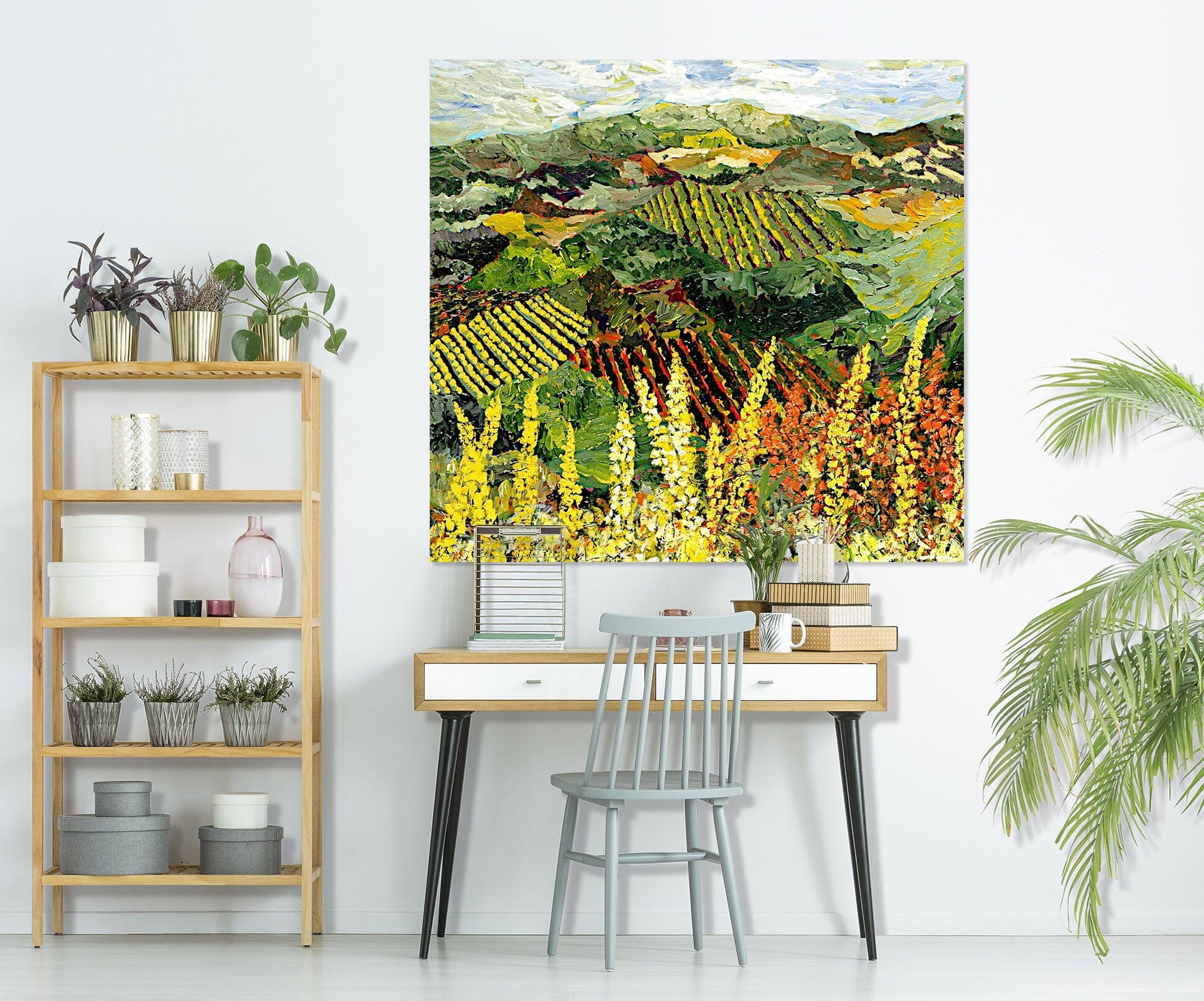 3D Wildflower Valley 131 Allan P. Friedlander Wall Sticker Wallpaper AJ Wallpaper 2