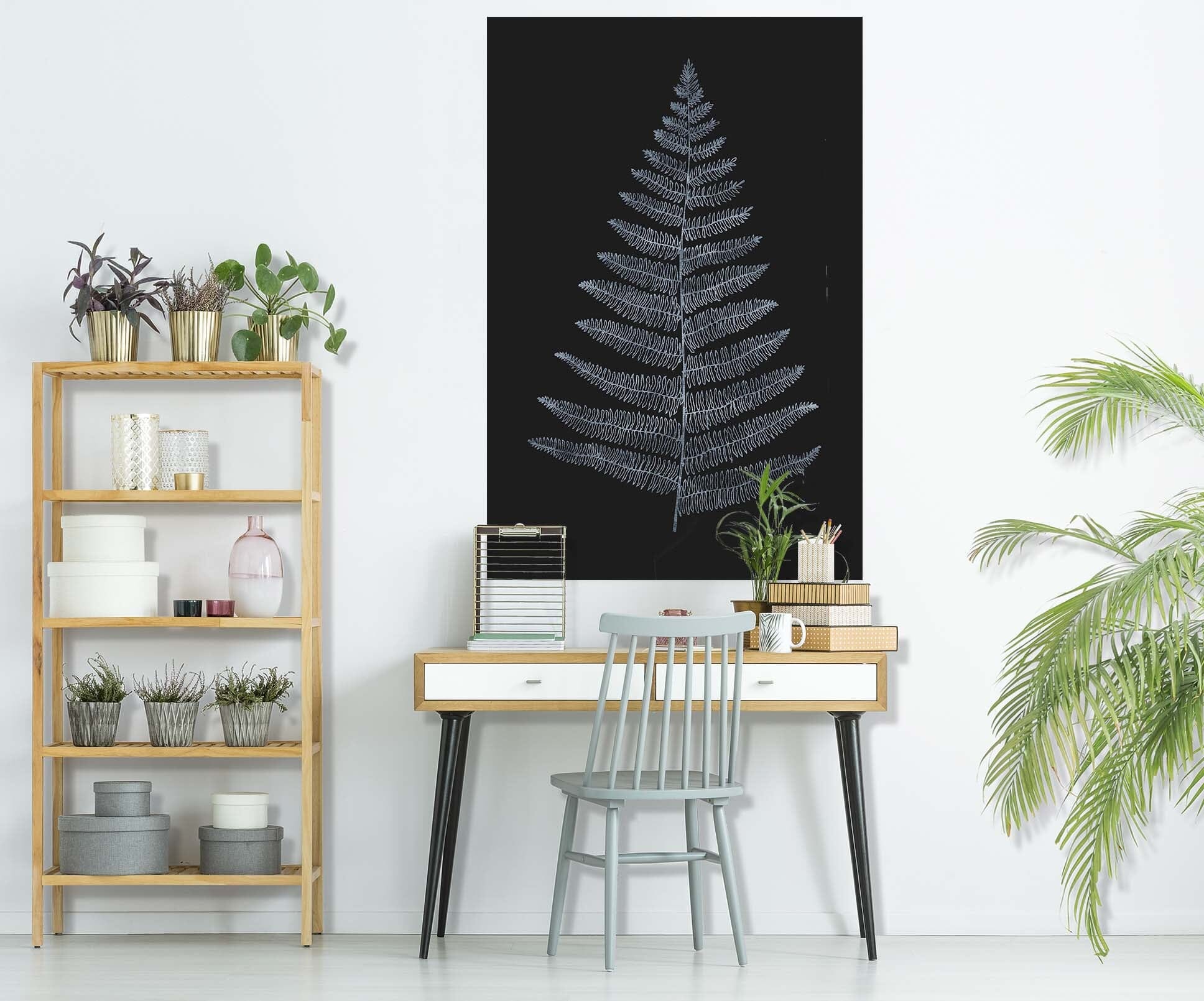 3D Night Leaves 117 Boris Draschoff Wall Sticker Wallpaper AJ Wallpaper 2