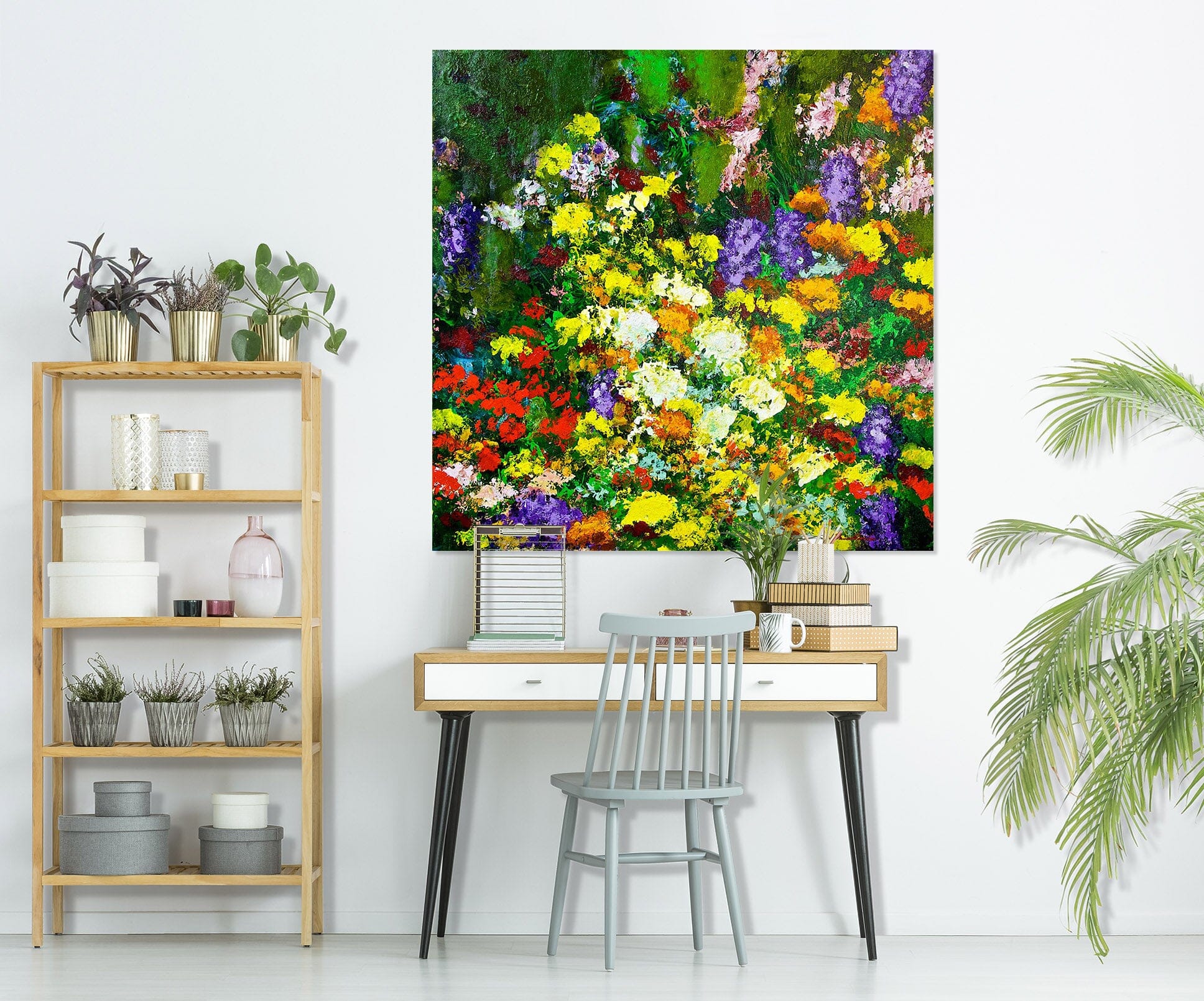 3D Flowers In Bloom 204 Allan P. Friedlander Wall Sticker Wallpaper AJ Wallpaper 2